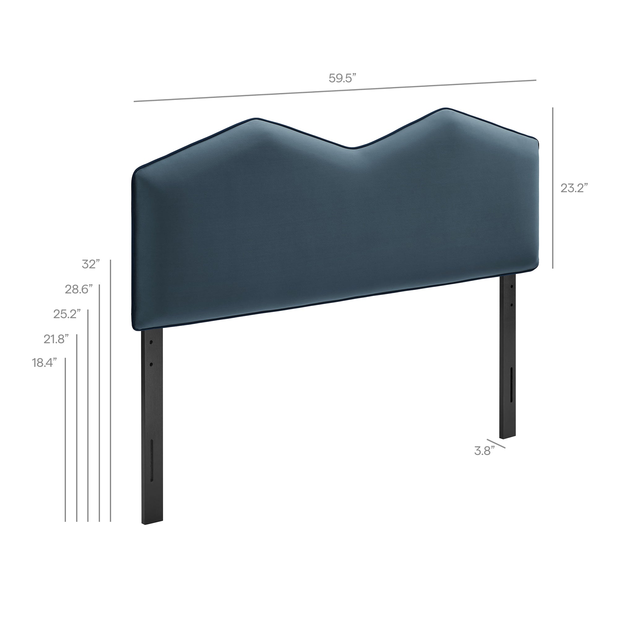 Modway MOD-7298 Cosette Performance Velvet Full Size Headboard