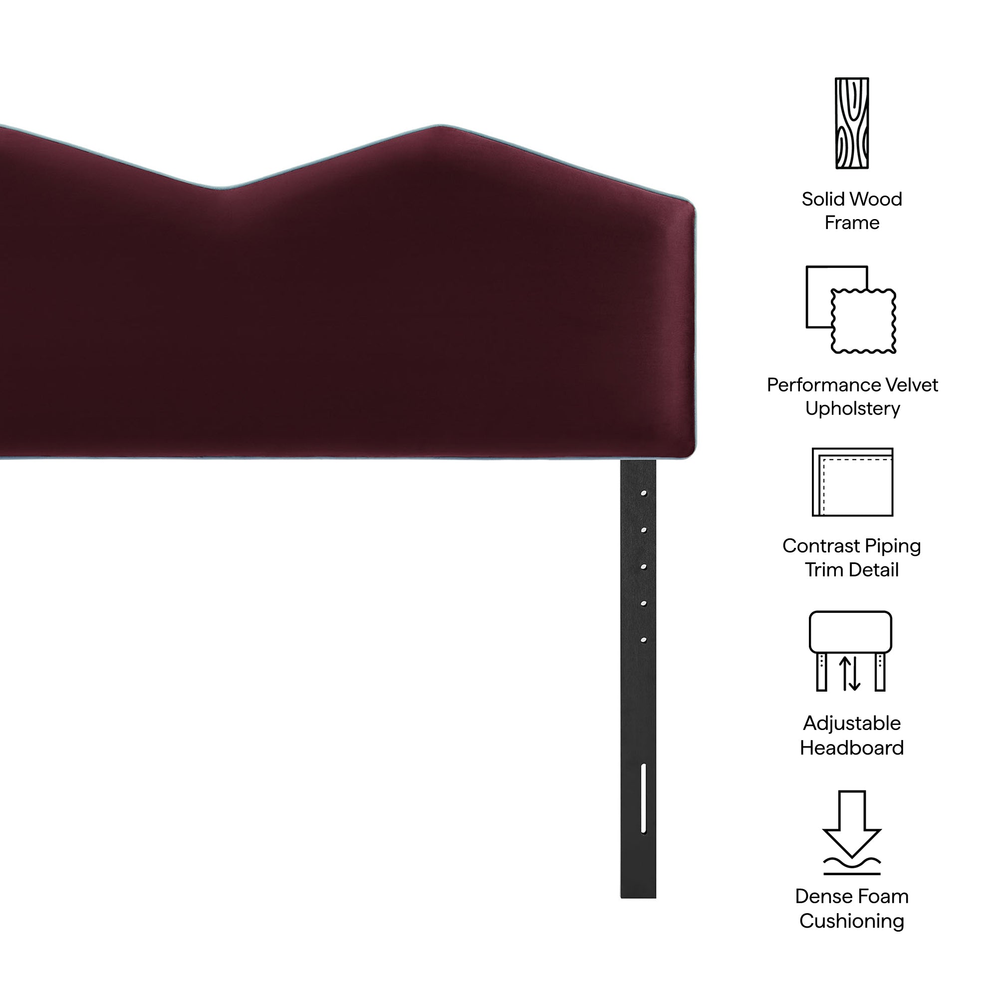 Modway MOD-7298 Cosette Performance Velvet Full Size Headboard