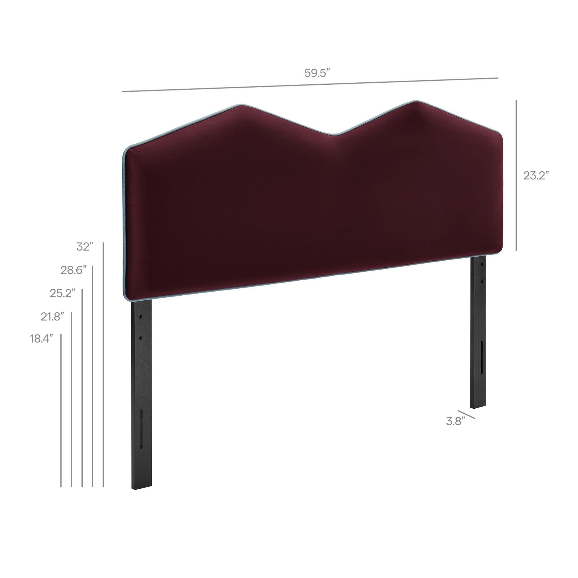 Modway Cosette Performance Velvet Full Size Headboard