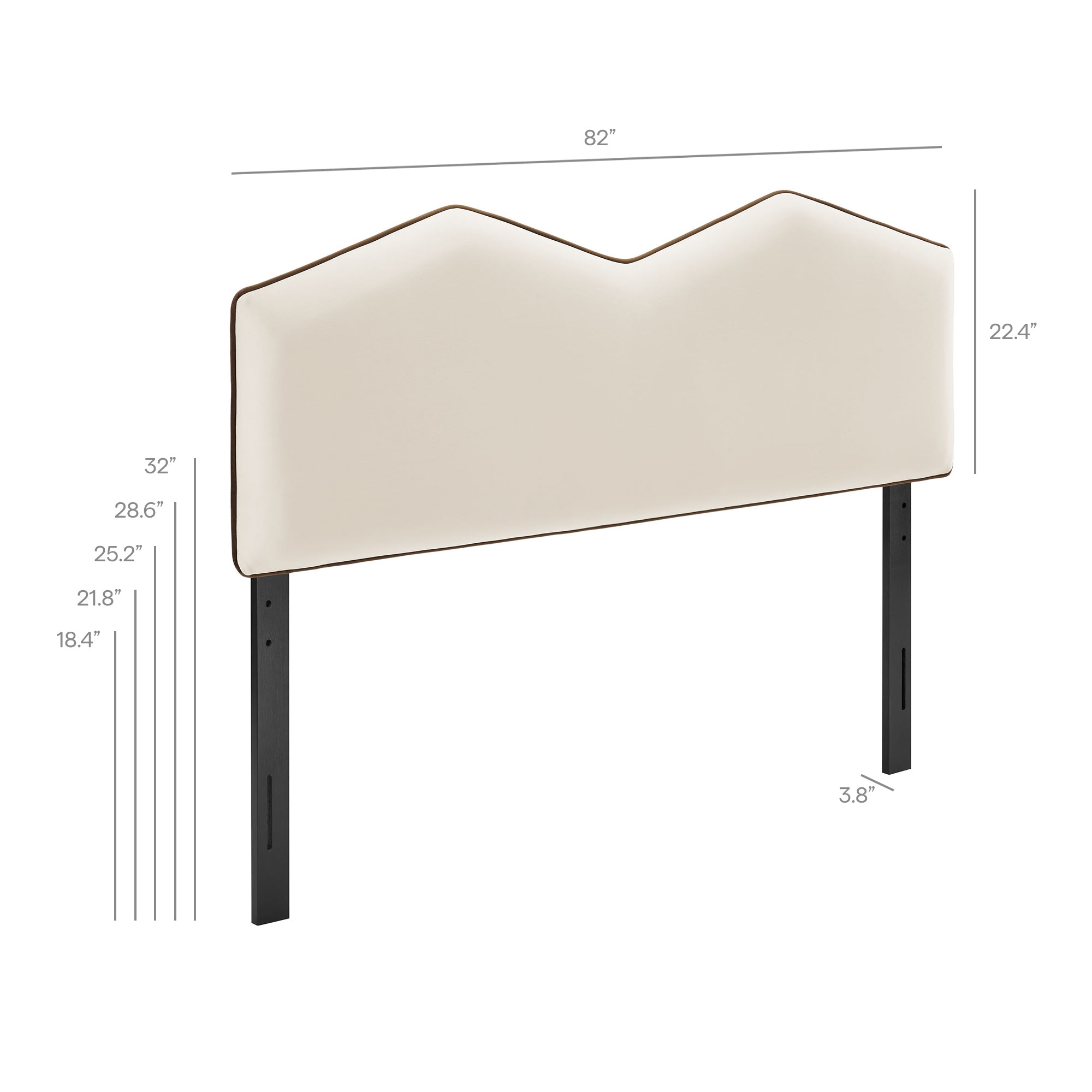 Modway Cosette Performance Velvet King Size Headboard
