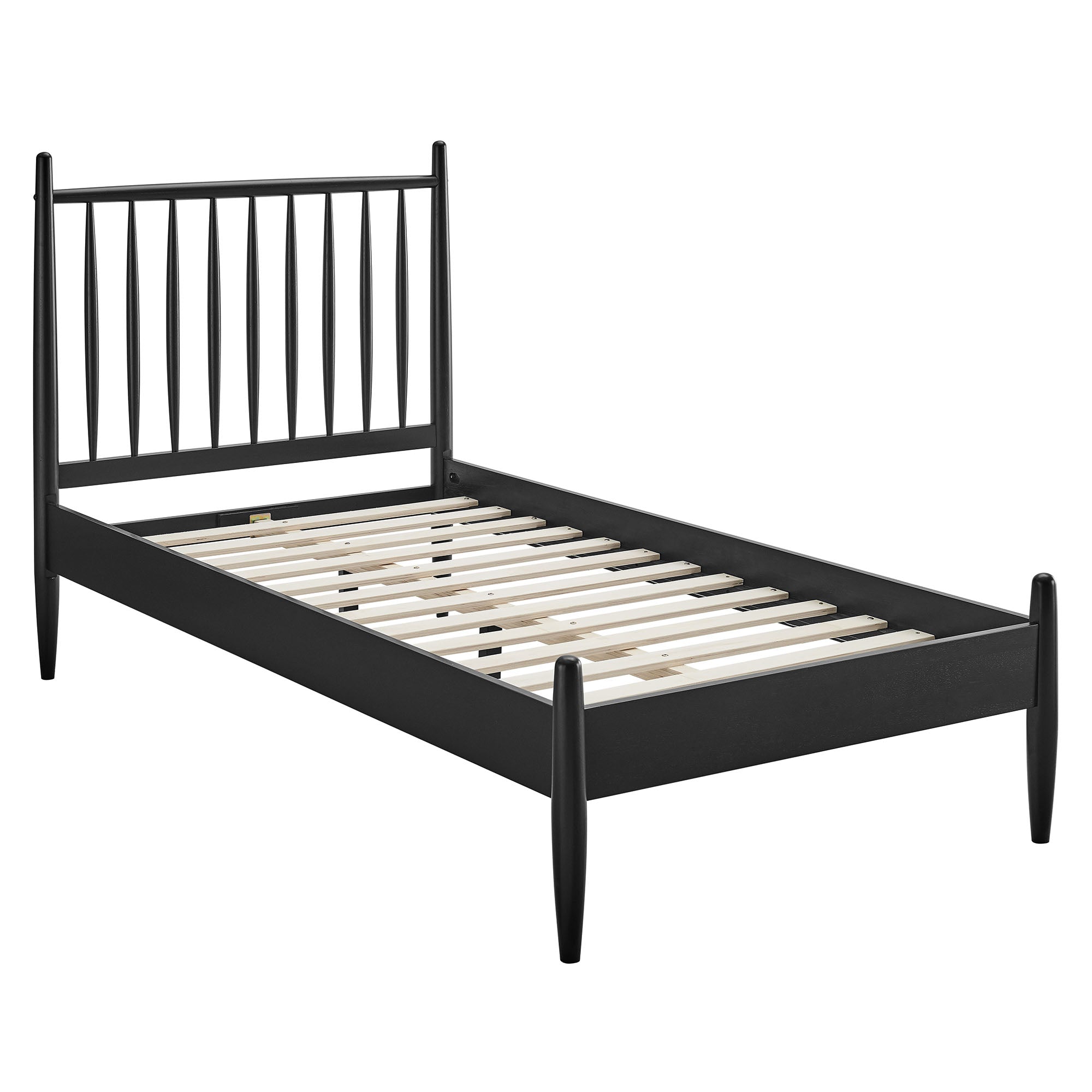 Modway MOD-7301 Zane Twin Size Spindle Bed Frame