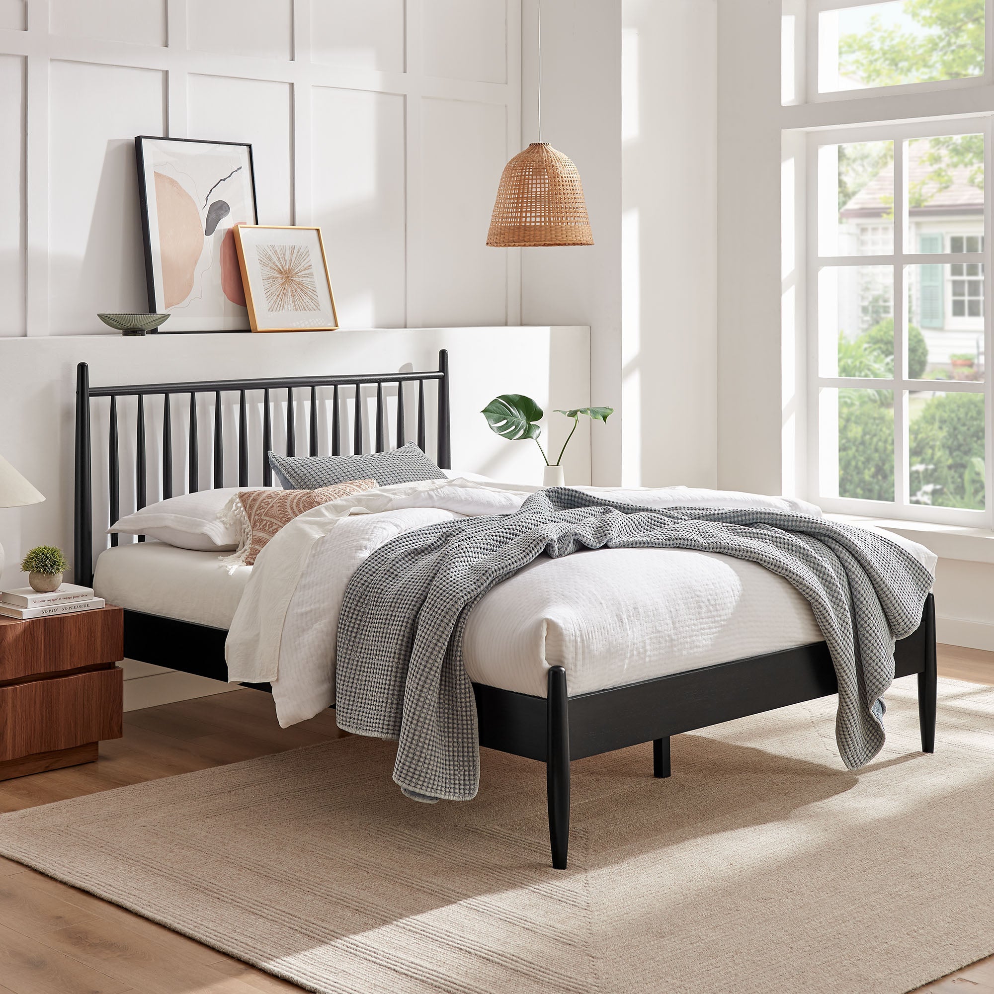 Modway Zane Full Size Spindle Bed Frame