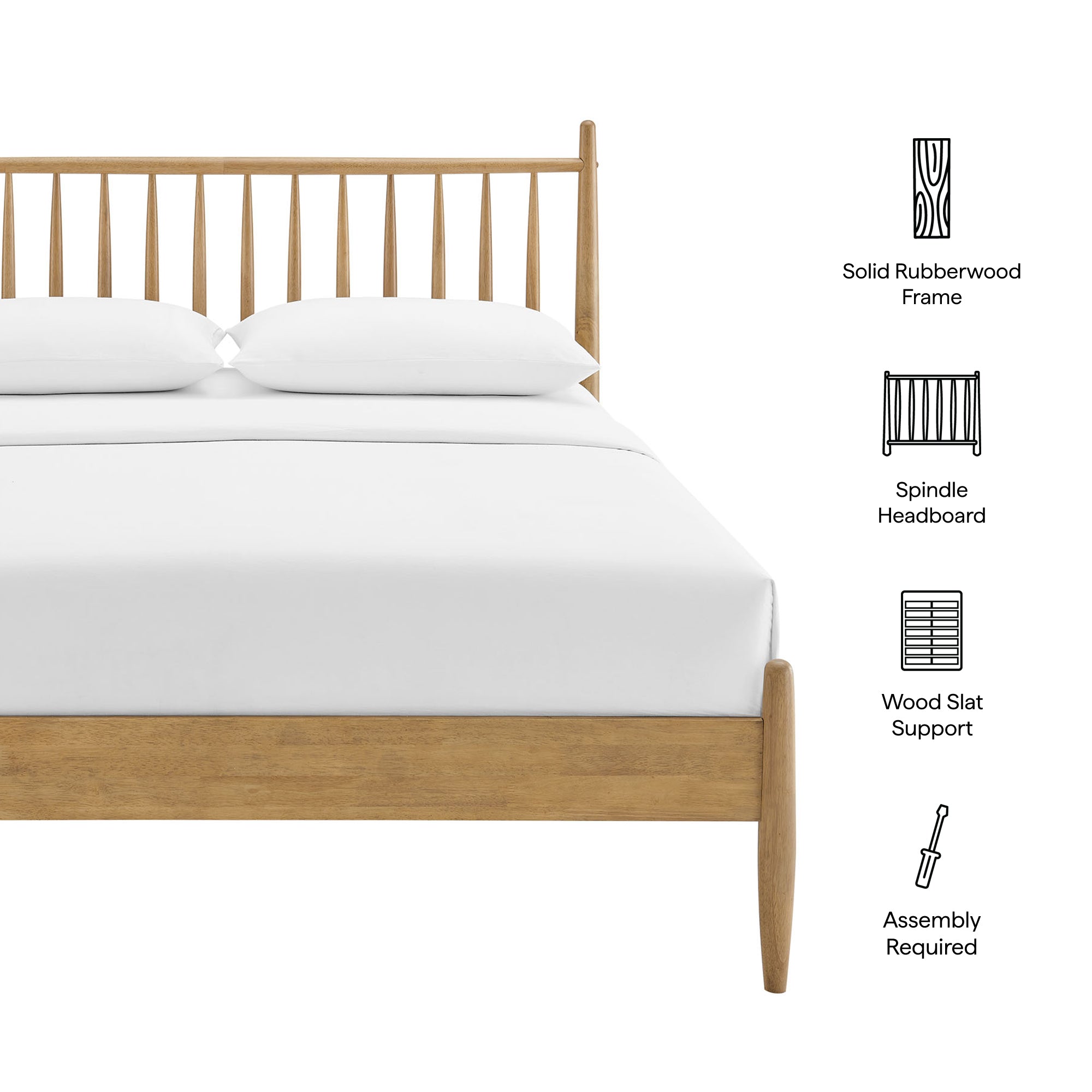 Modway Zane Full Size Spindle Bed Frame