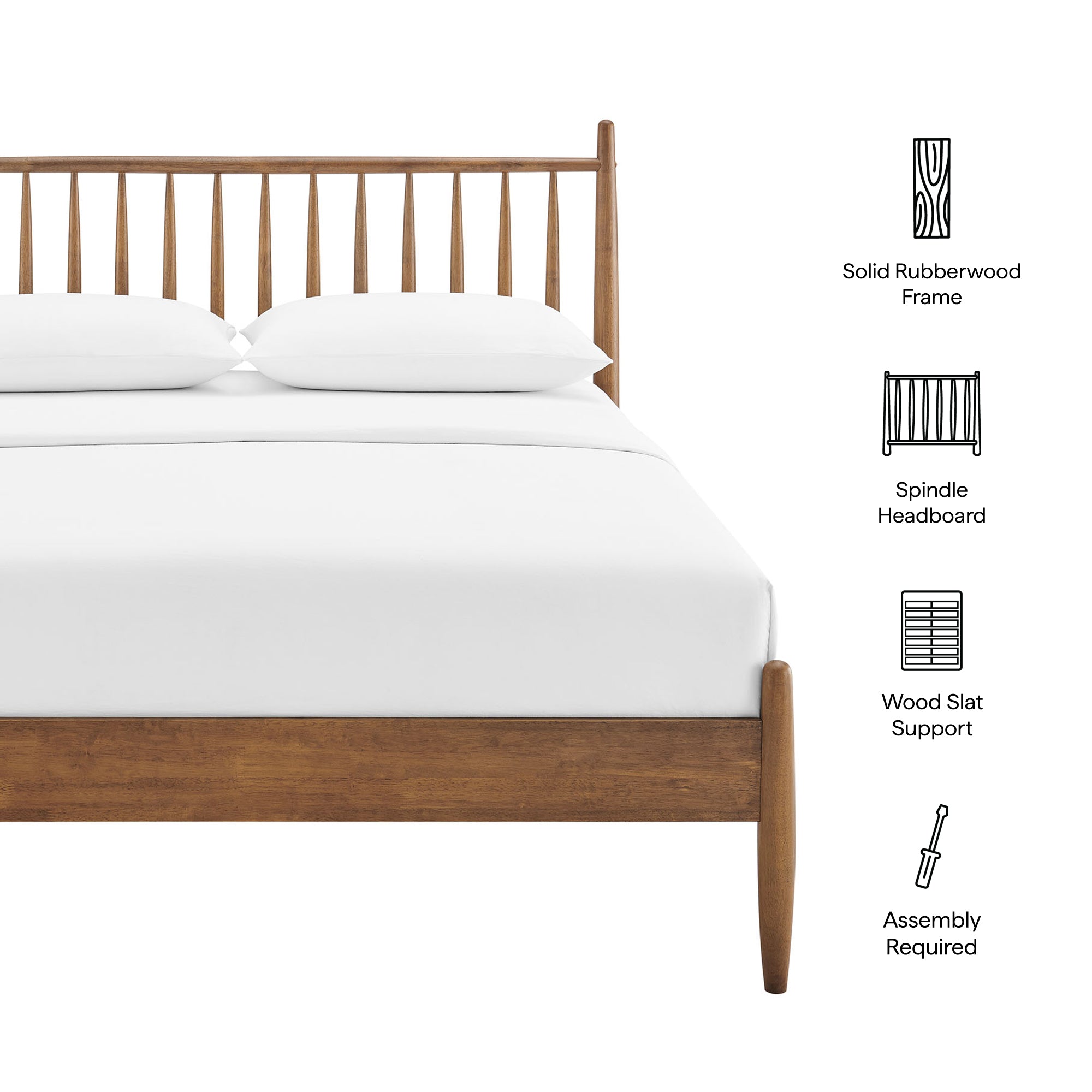 Modway Zane Full Size Spindle Bed Frame
