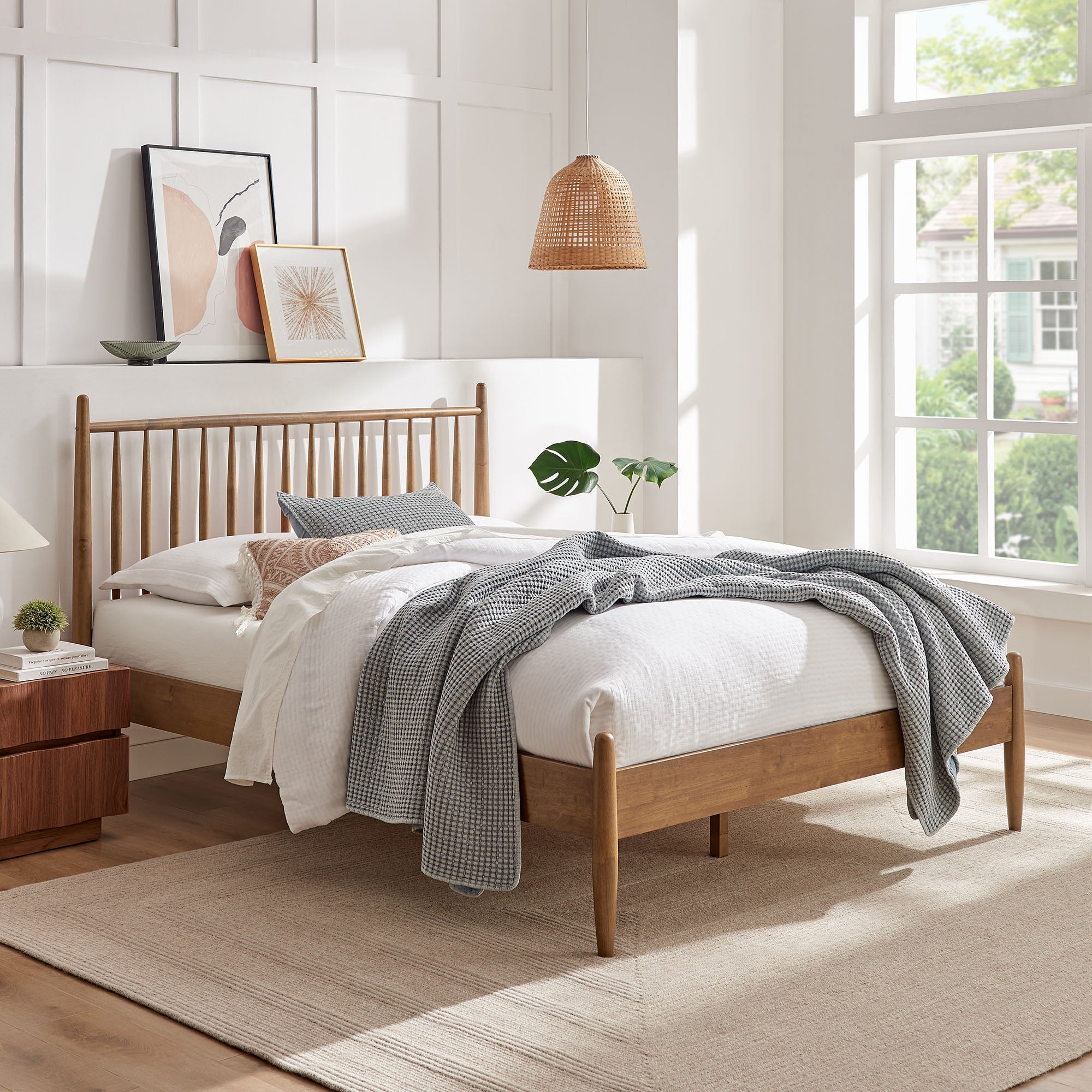 Modway Zane King Size Spindle Bed