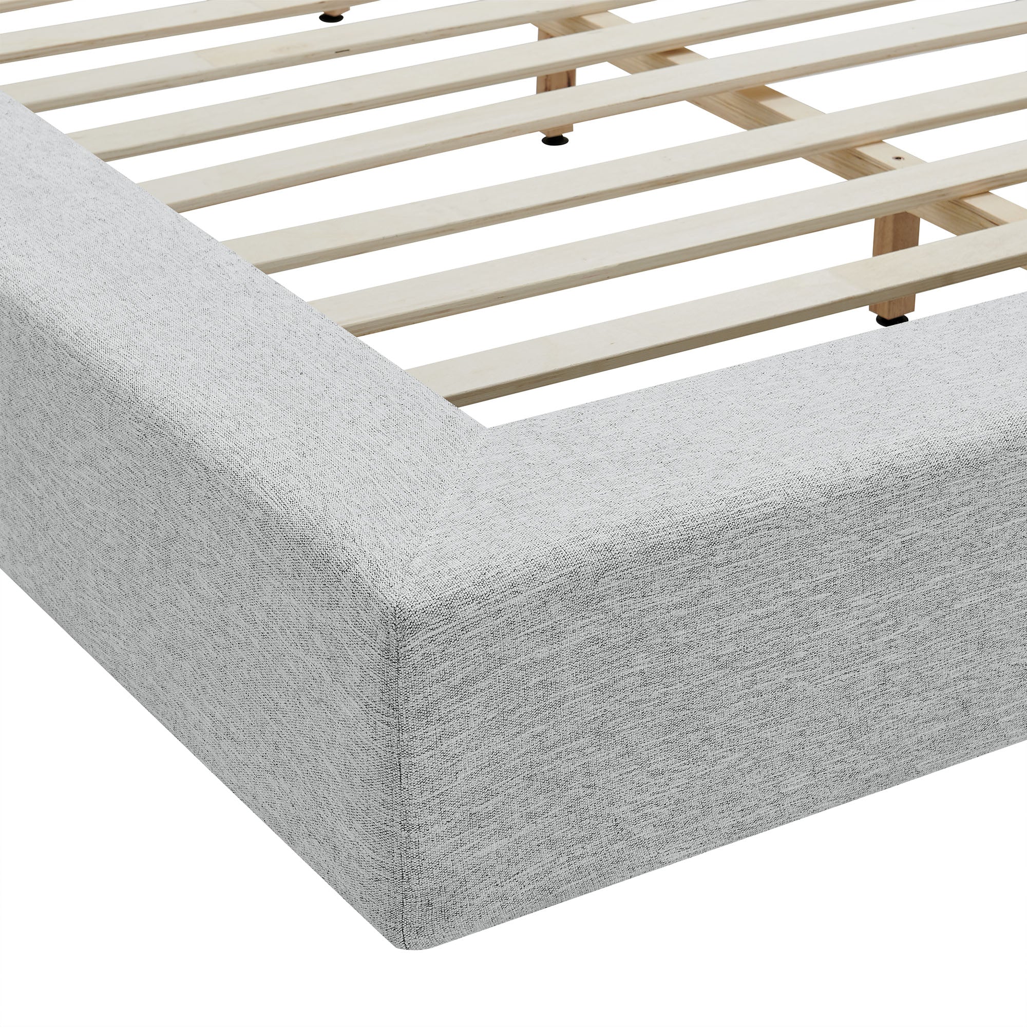 Modway Luma Chenille Upholstered Queen Platform Bed Frame