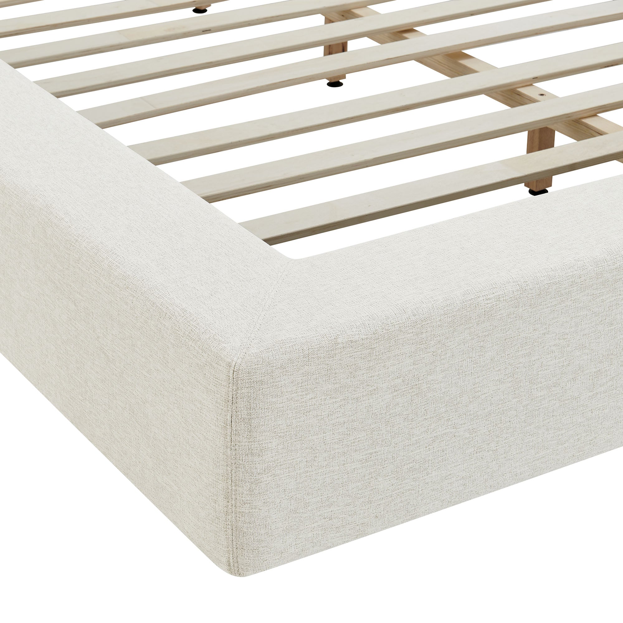 Modway Luma Chenille Upholstered King Platform Bed Frame