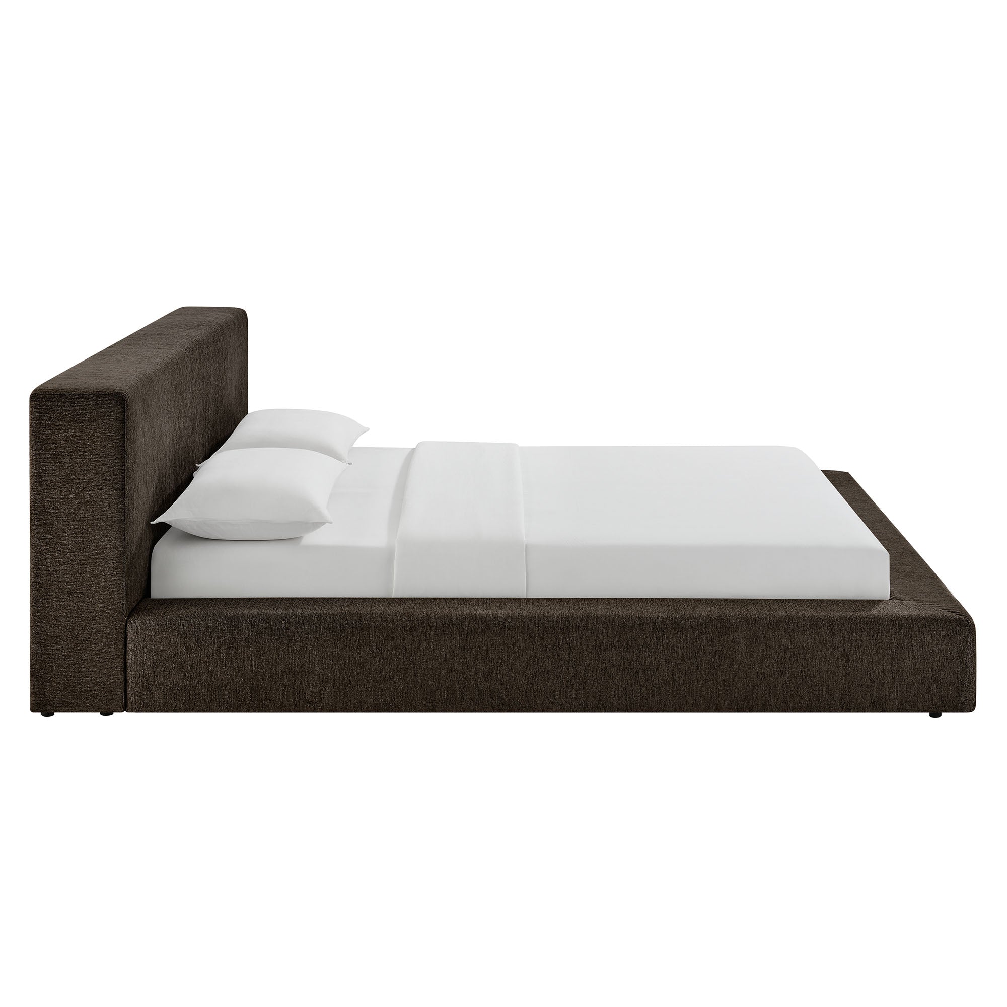 Modway Luma Chenille Upholstered Queen Platform Bed Frame