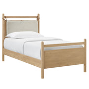 Modway MOD-7309 Leni Twin Size Wood Platform Bed Frame