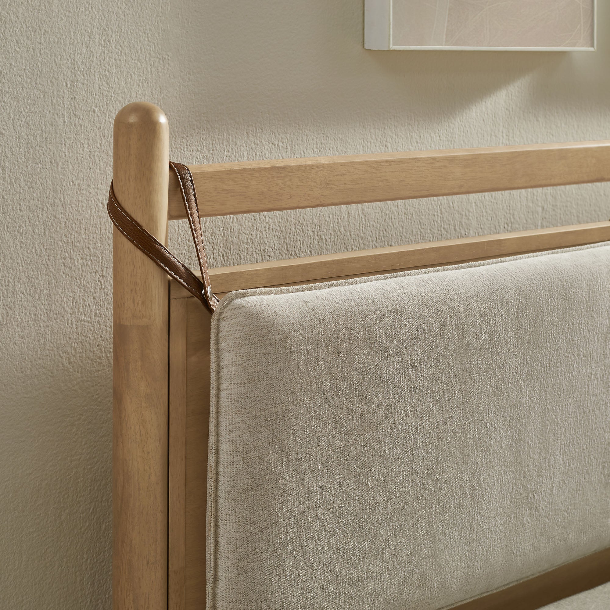 Modway MOD-7315 Leni King Size Wood Platform Bed Frame