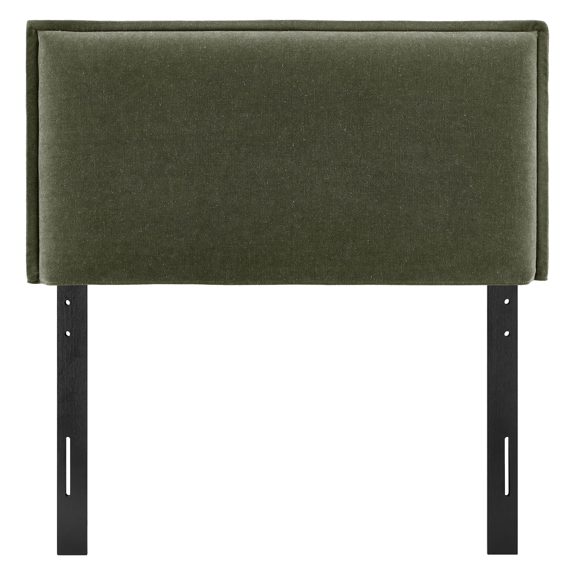 Modway MOD-7317 Camille Upholstered Linen Blend Twin Size Headboard