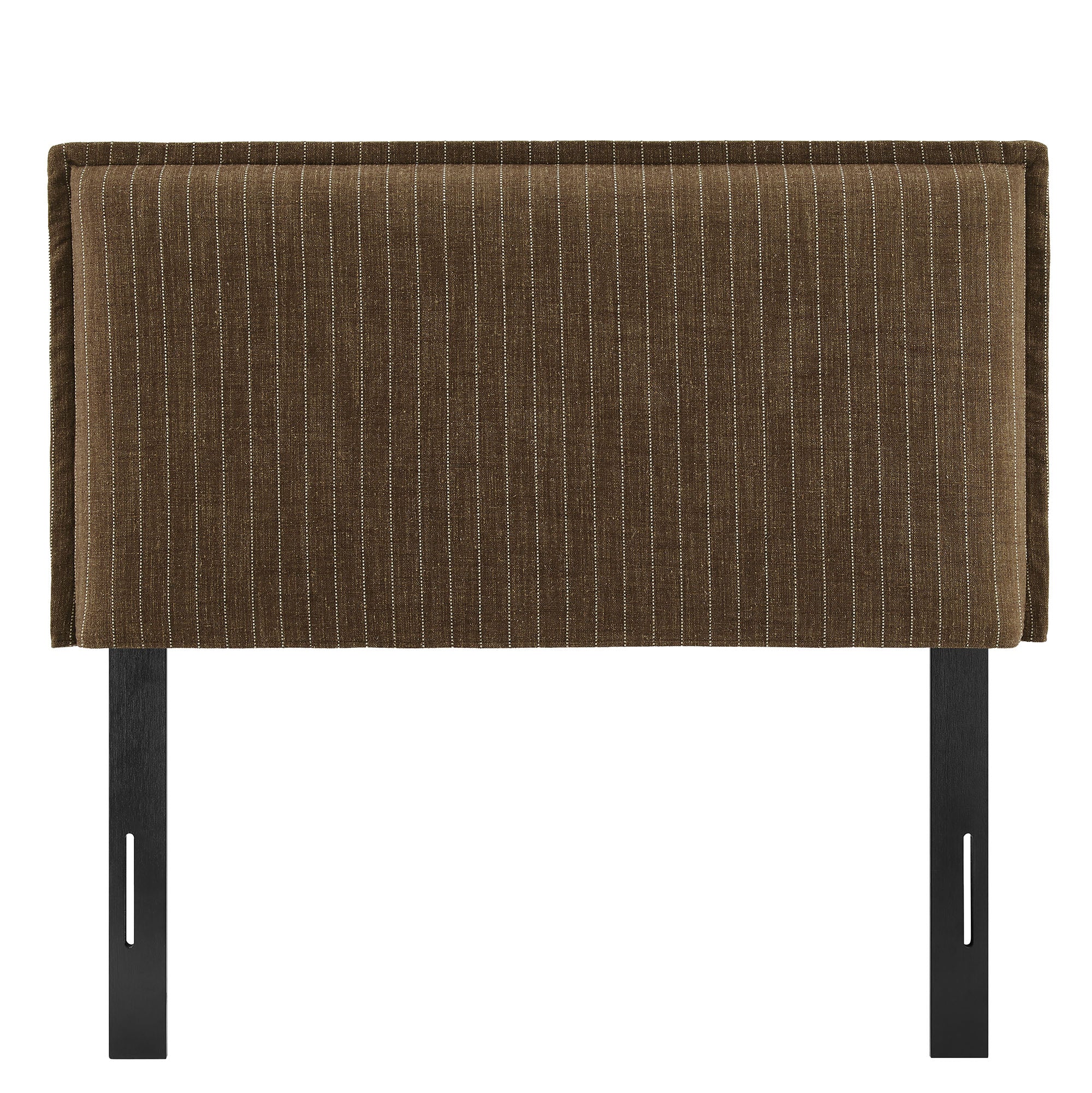 Modway MOD-7318 Camille Striped Linen Blend Twin Size Headboard