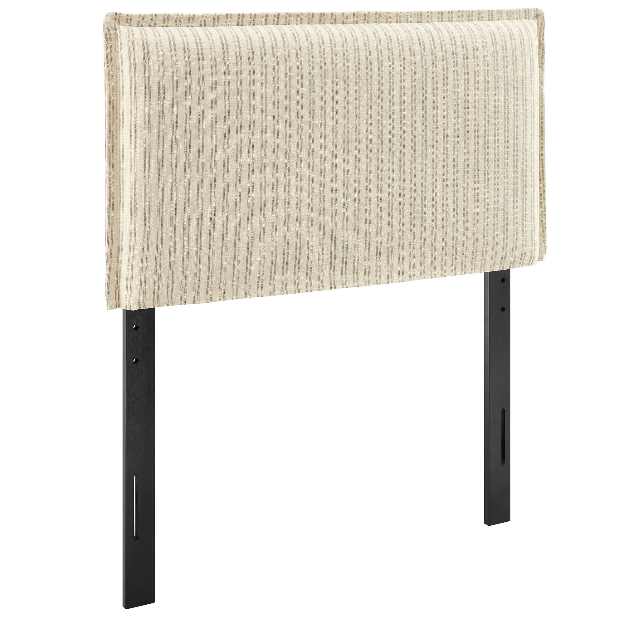 Modway MOD-7318 Camille Striped Linen Blend Twin Size Headboard