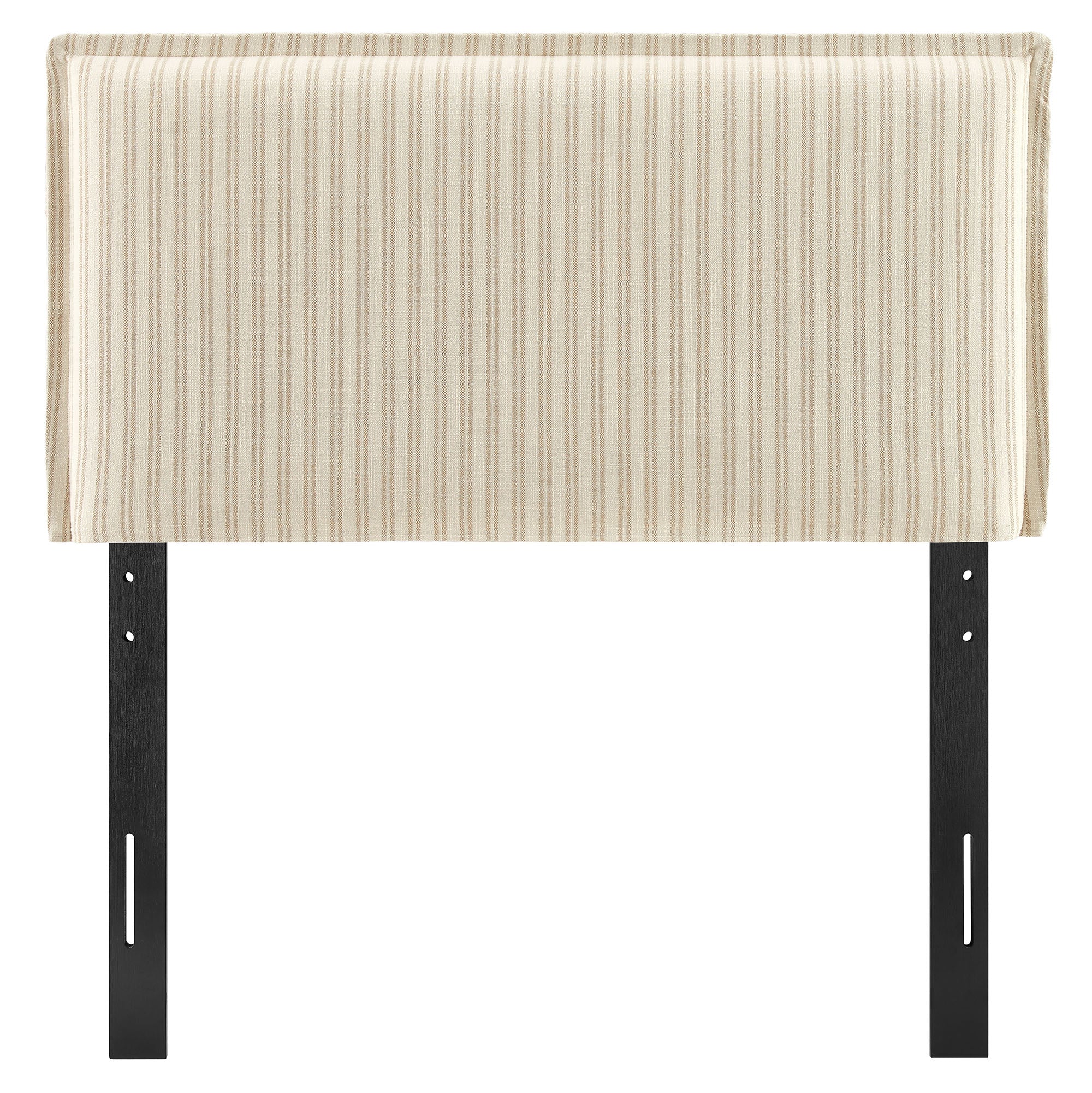 Modway MOD-7318 Camille Striped Linen Blend Twin Size Headboard