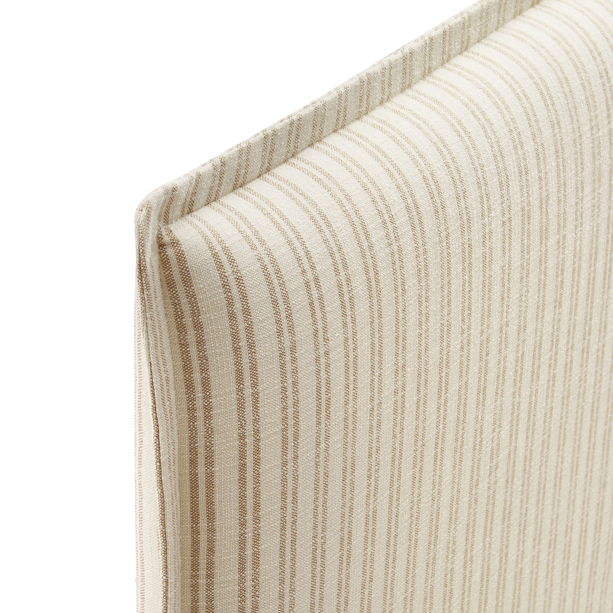 Modway MOD-7318 Camille Striped Linen Blend Twin Size Headboard