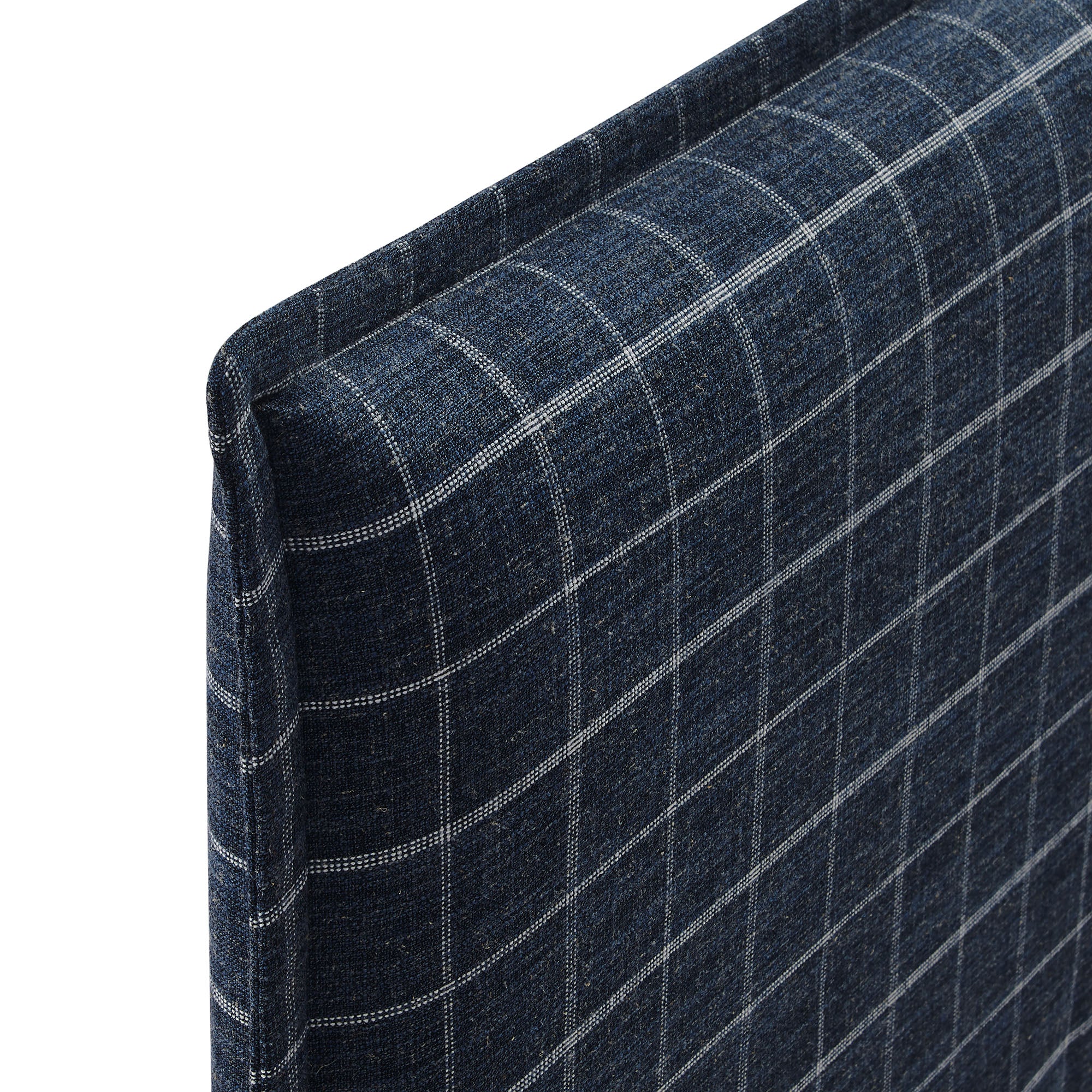 Modway MOD-7319 Camille Checkered Linen Blend Twin Size Headboard