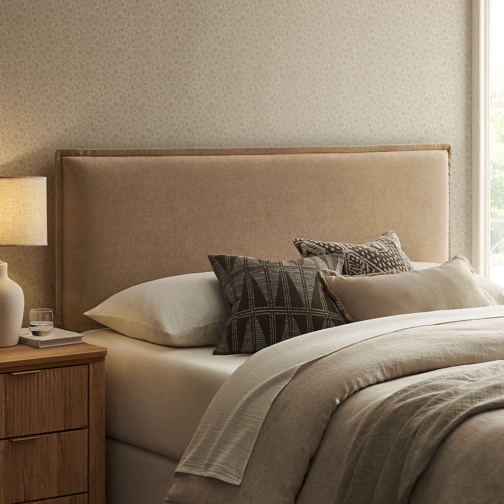 Modway MOD-7320 Camille Upholstered Linen Blend Full Size Headboard
