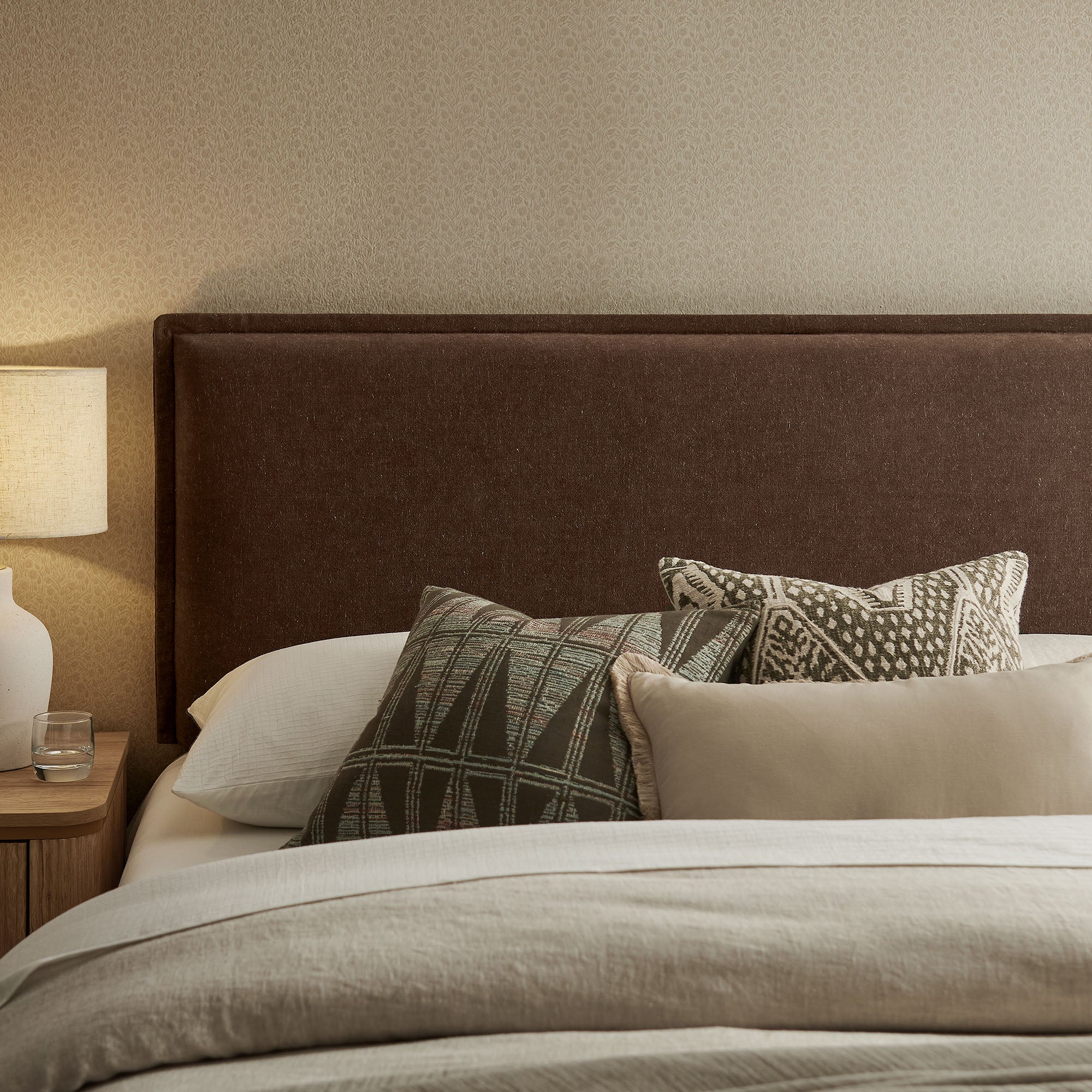 Modway MOD-7320 Camille Upholstered Linen Blend Full Size Headboard