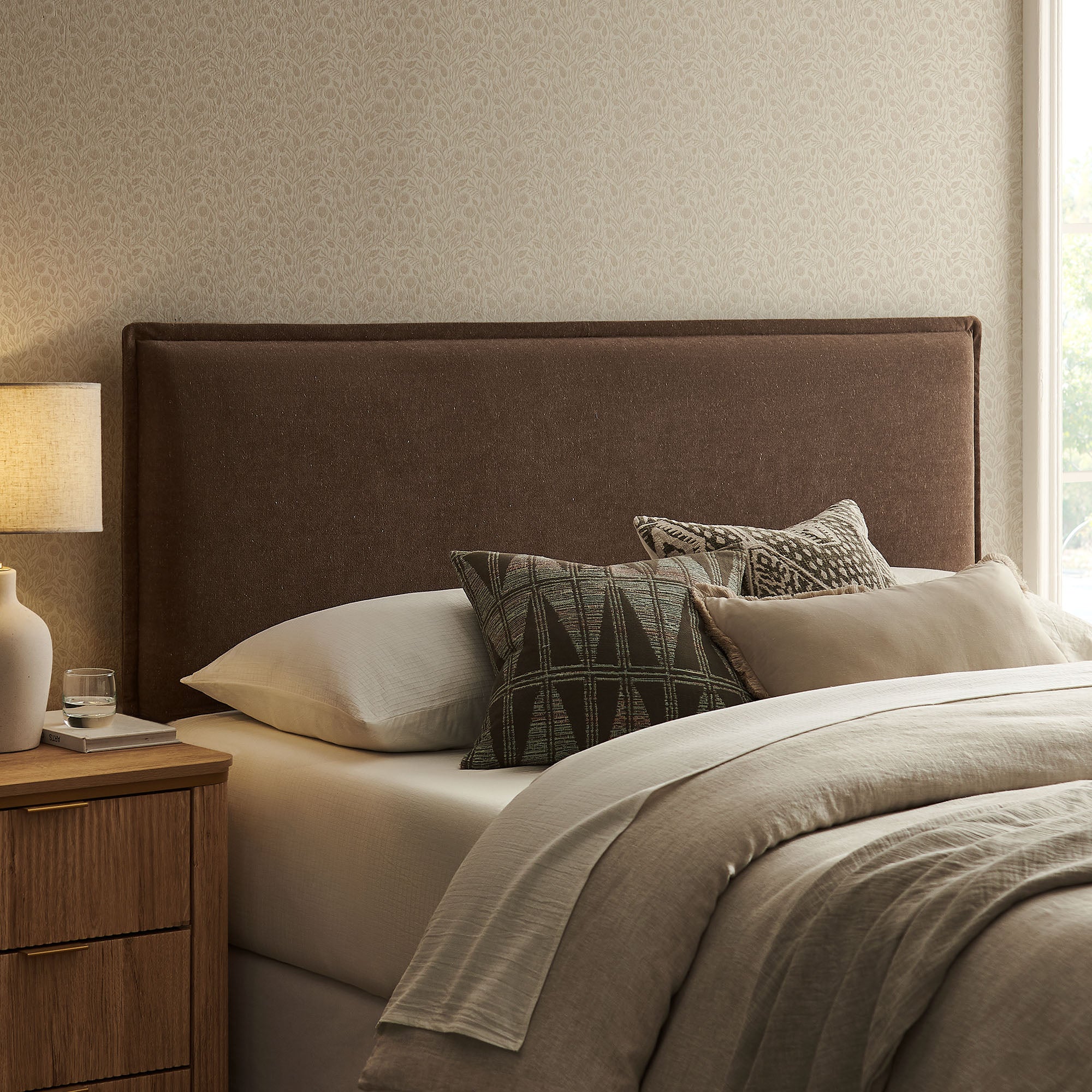 Modway MOD-7320 Camille Upholstered Linen Blend Full Size Headboard