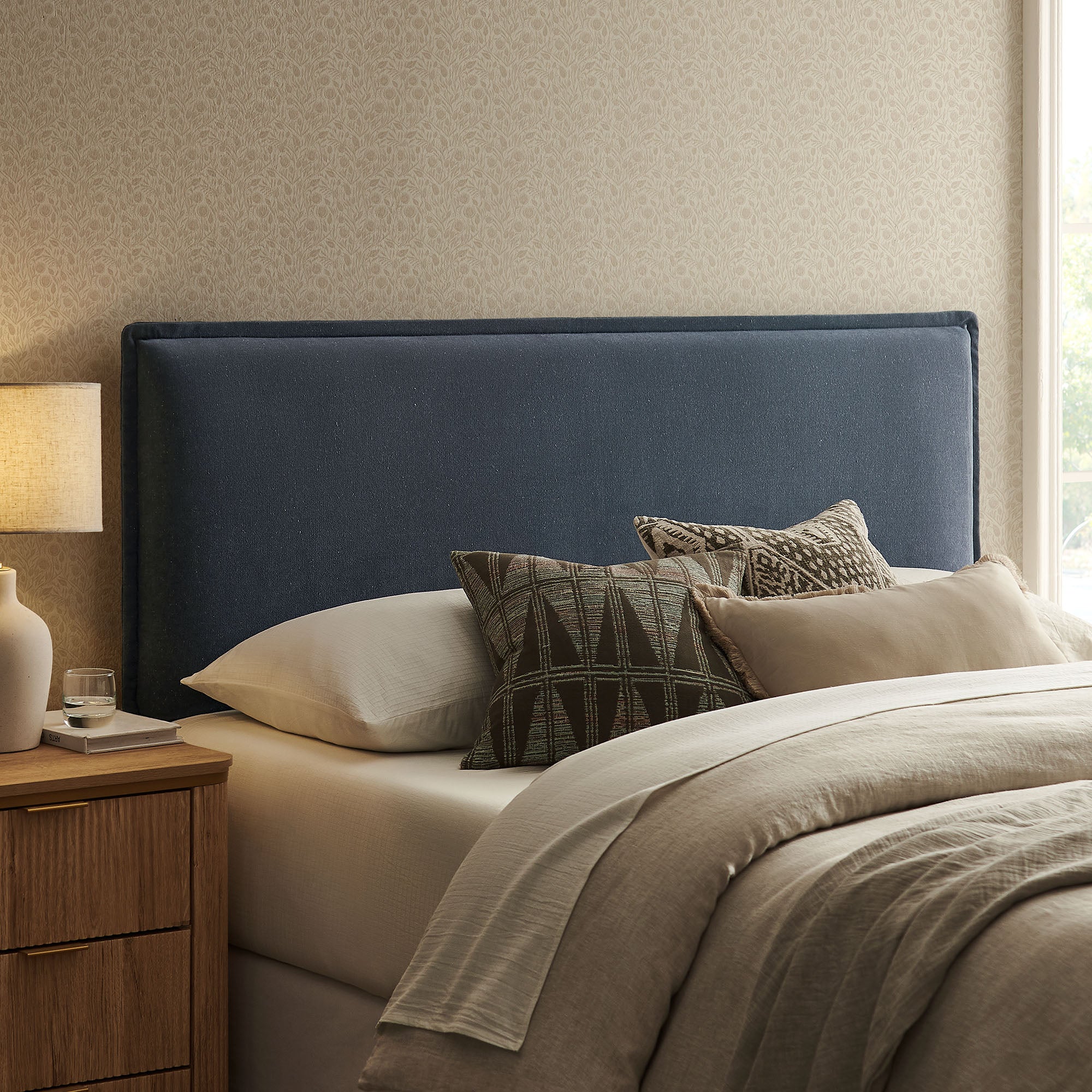 Modway MOD-7320 Camille Upholstered Linen Blend Full Size Headboard