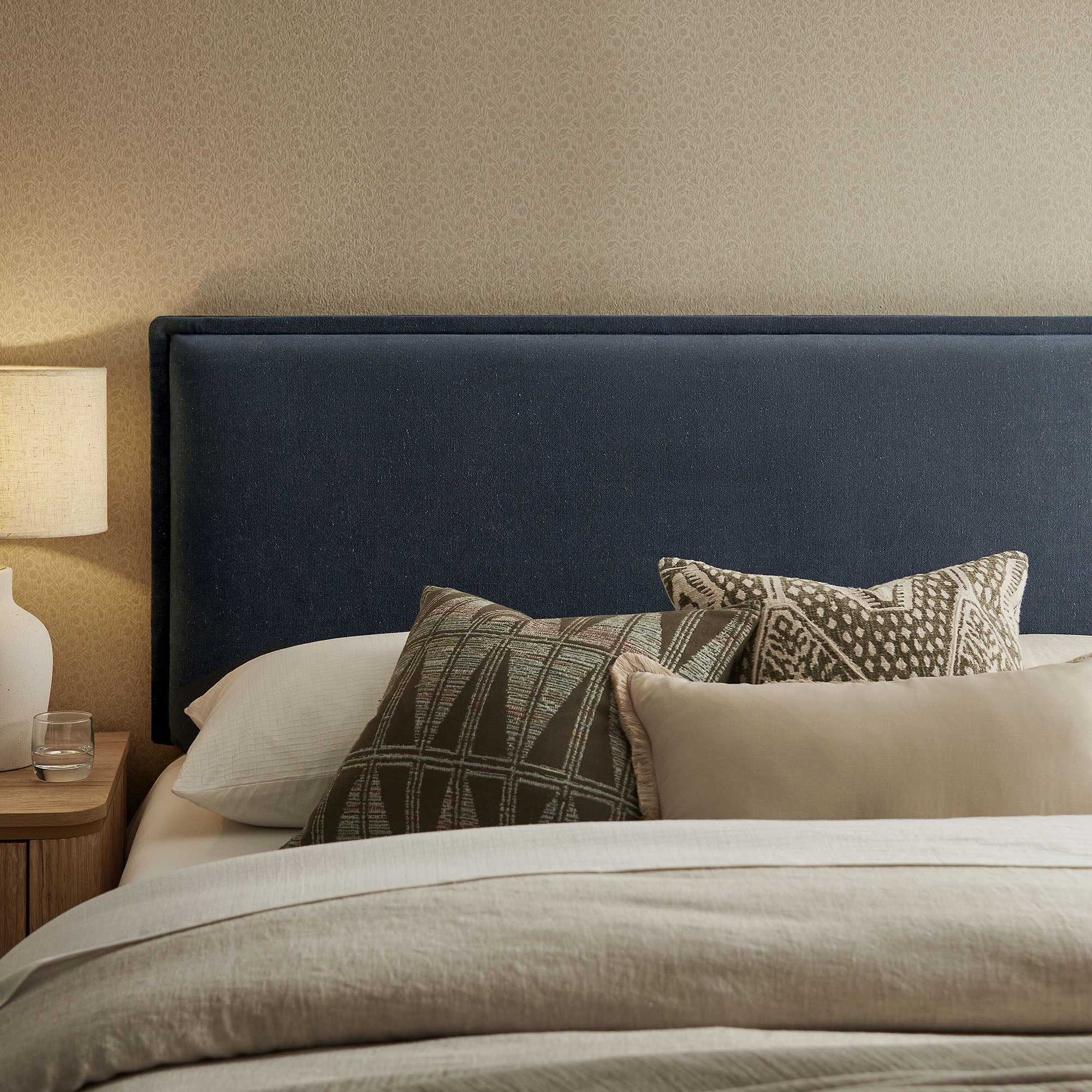 Modway MOD-7326 Camille Upholstered Linen Blend King Size Headboard