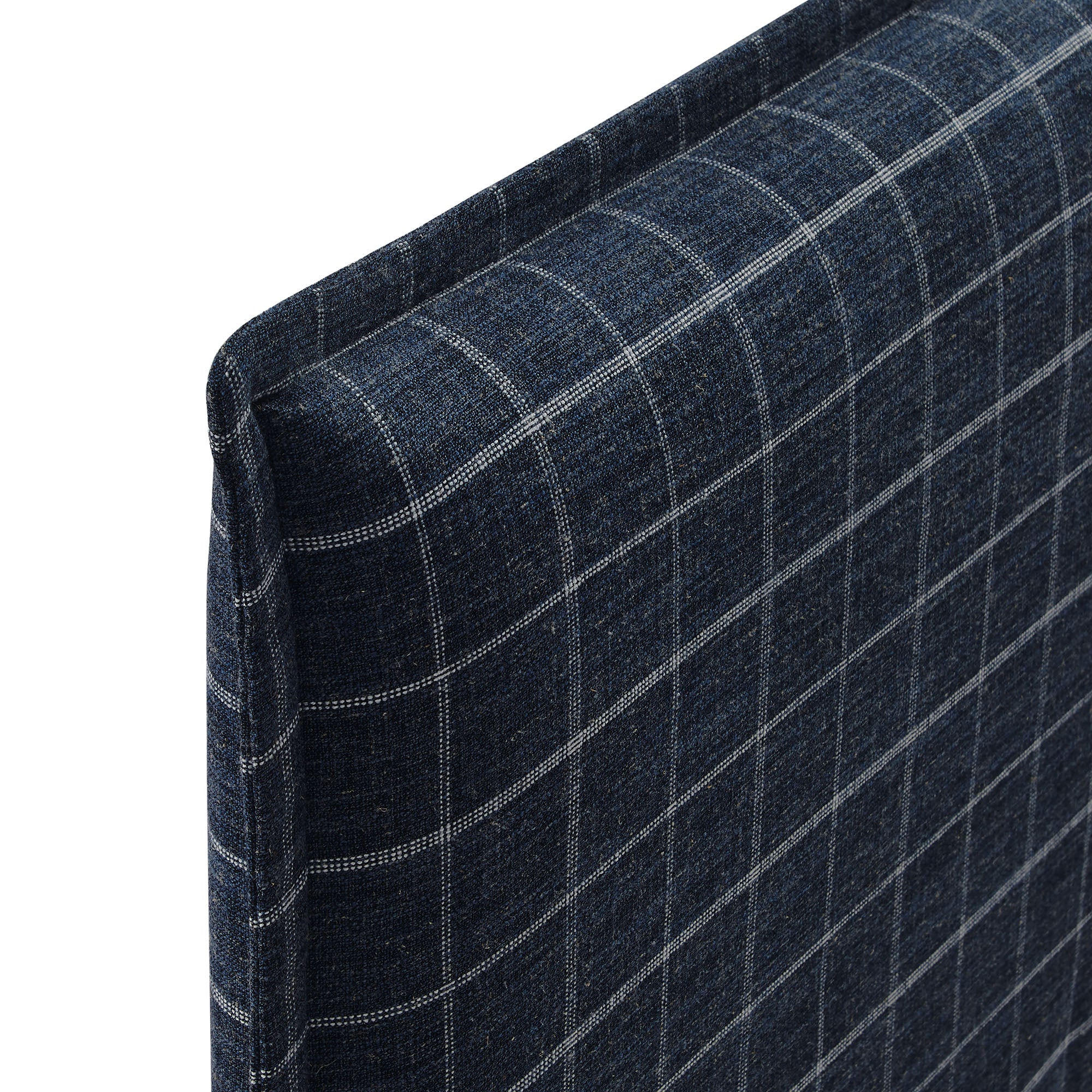 Modway MOD-7328 Camille Checkered Linen Blend King Size Headboard