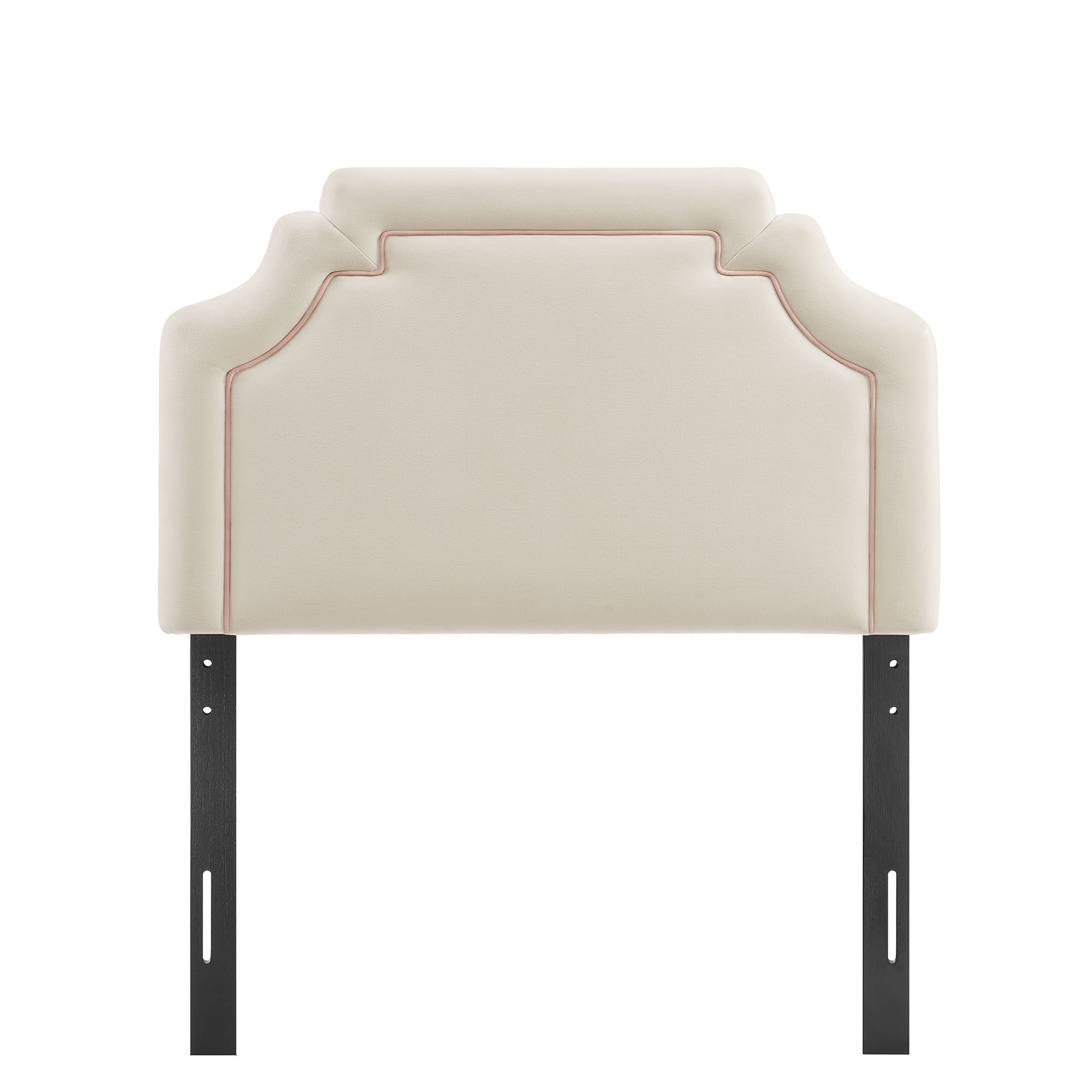 Modway MOD-7329 Magnolia Stain-Resistant Performance Velvet Twin Size Headboard