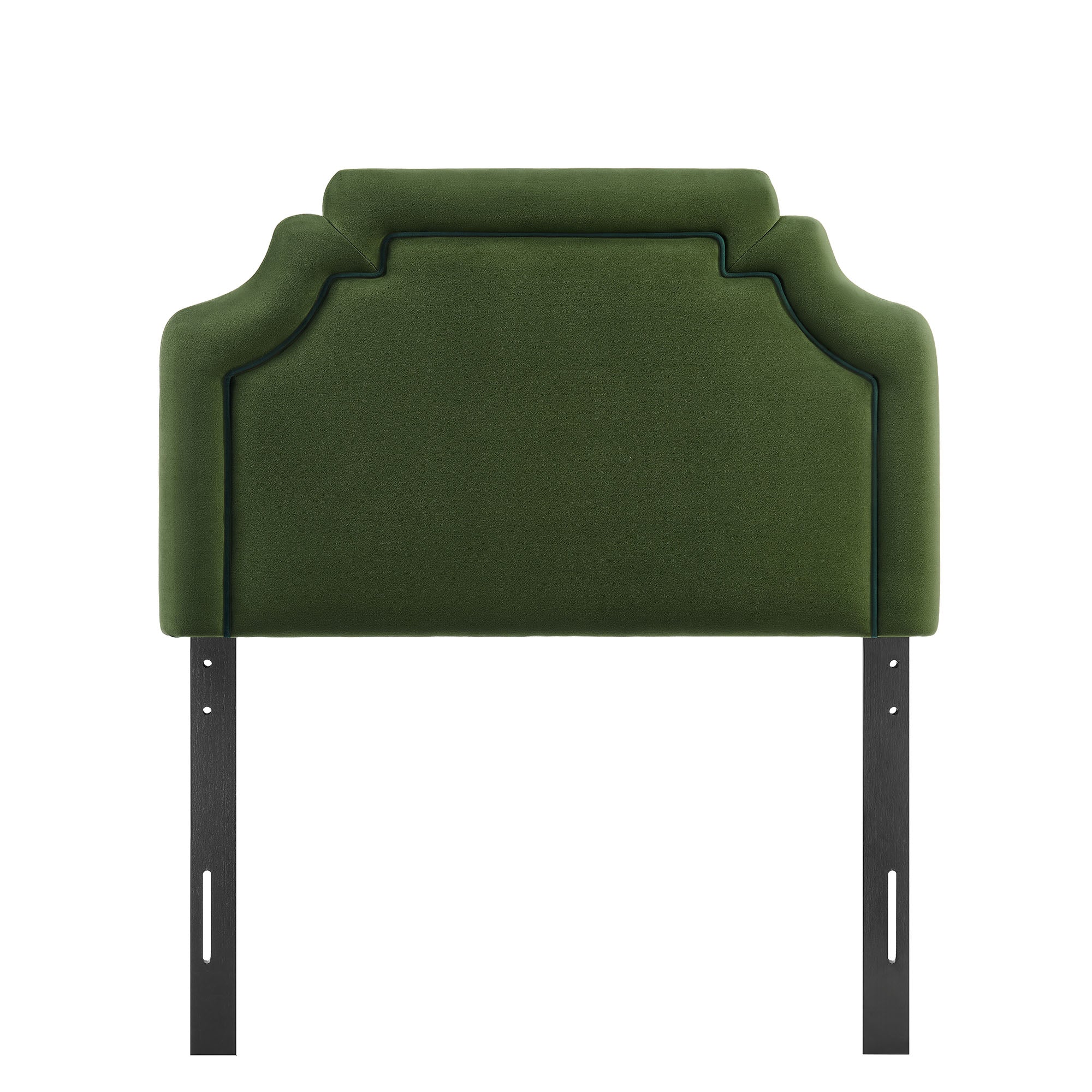 Modway MOD-7329 Magnolia Stain-Resistant Performance Velvet Twin Size Headboard