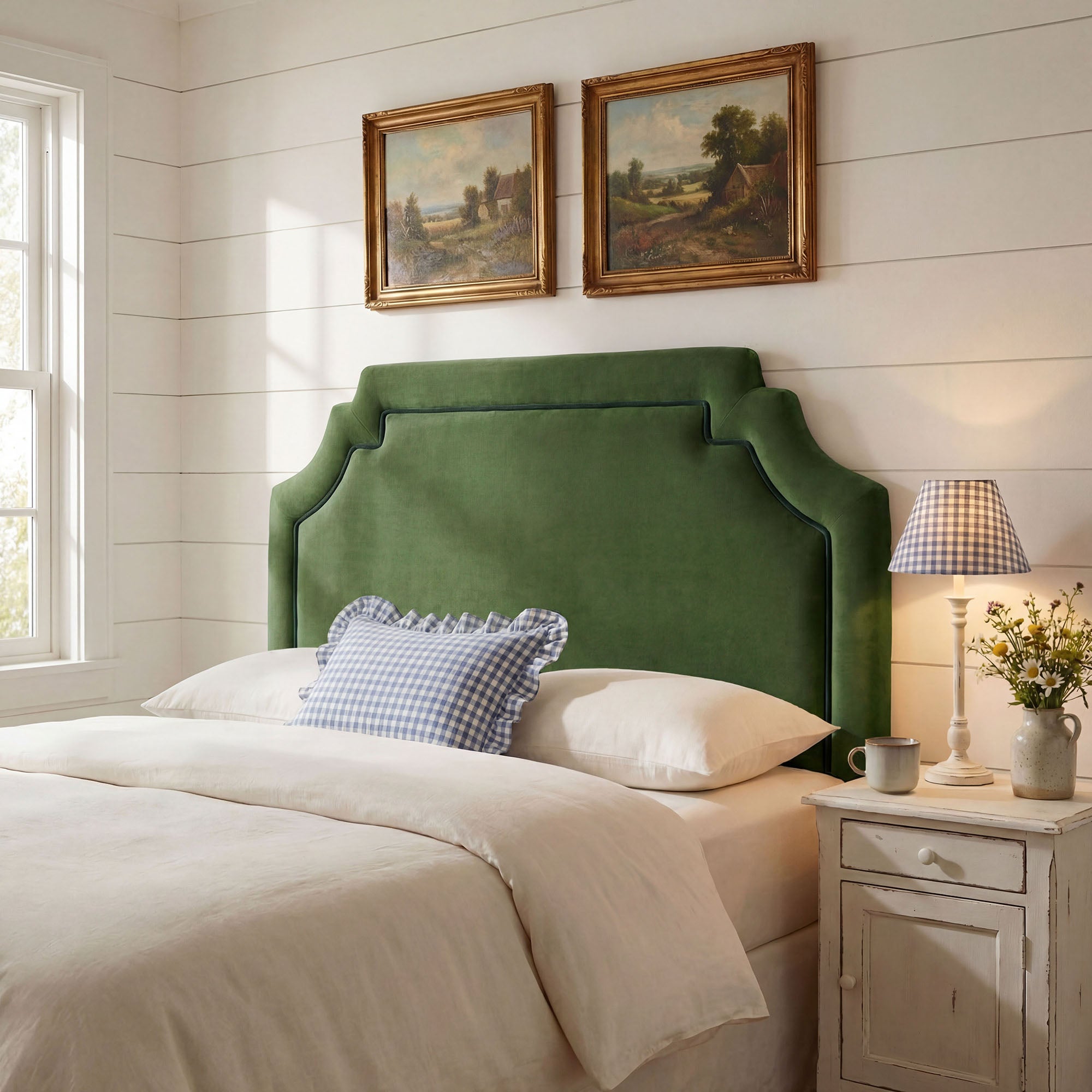 Modway MOD-7330 Magnolia Stain-Resistant Performance Velvet Full Size Headboard