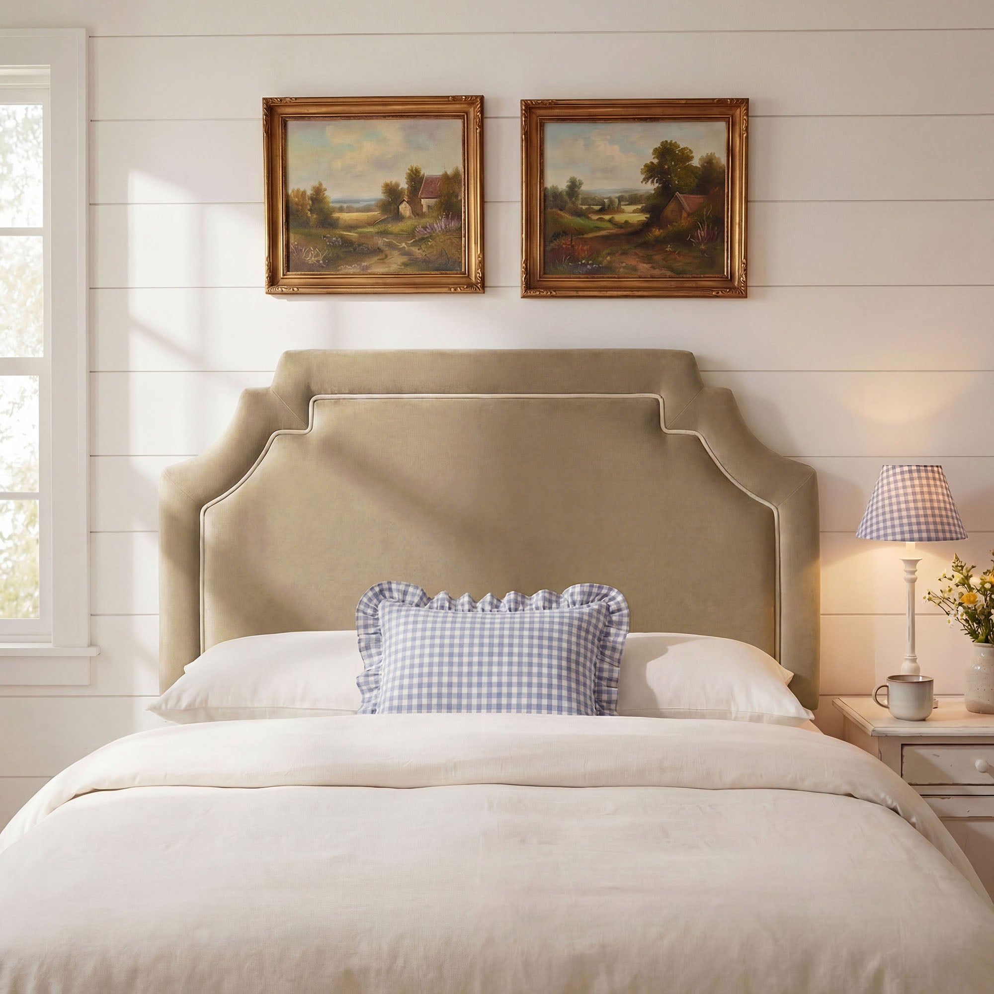 Modway MOD-7330 Magnolia Stain-Resistant Performance Velvet Full Size Headboard
