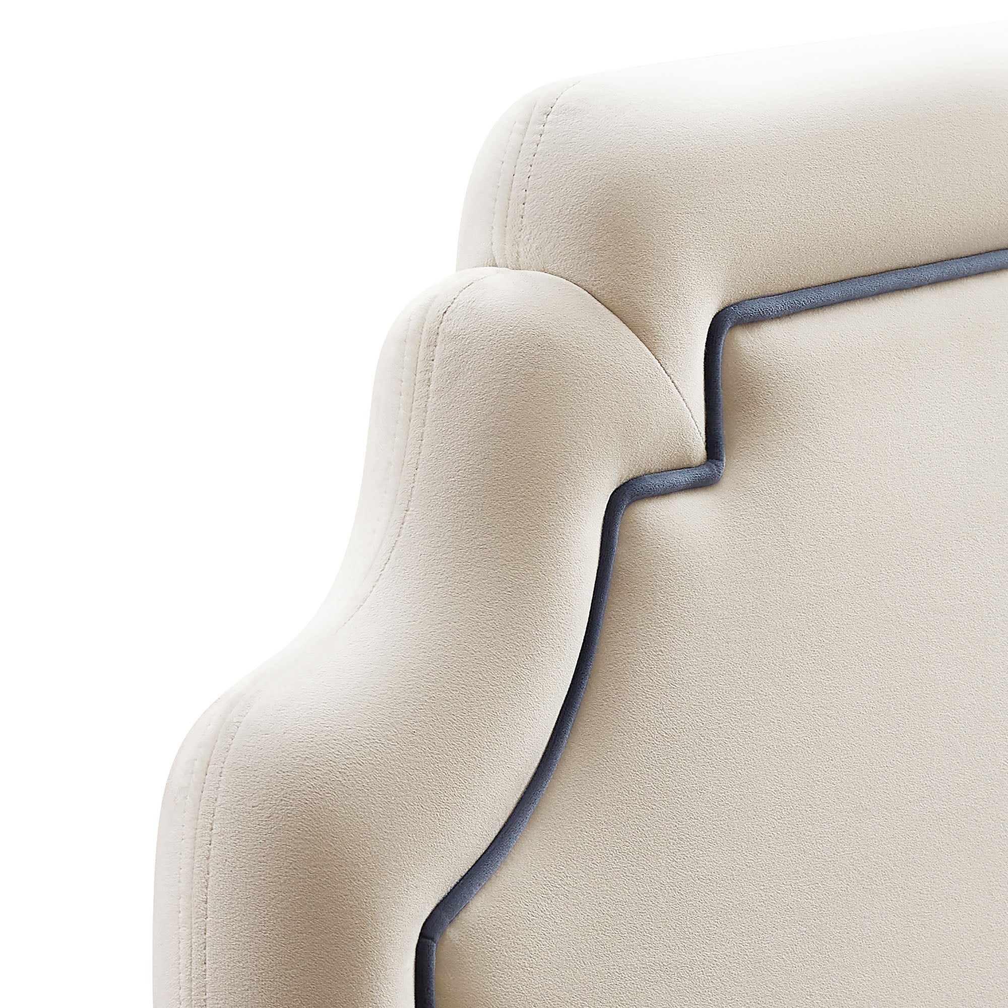 Modway MOD-7331 Magnolia Stain-Resistant Performance Velvet Queen Size Headboard