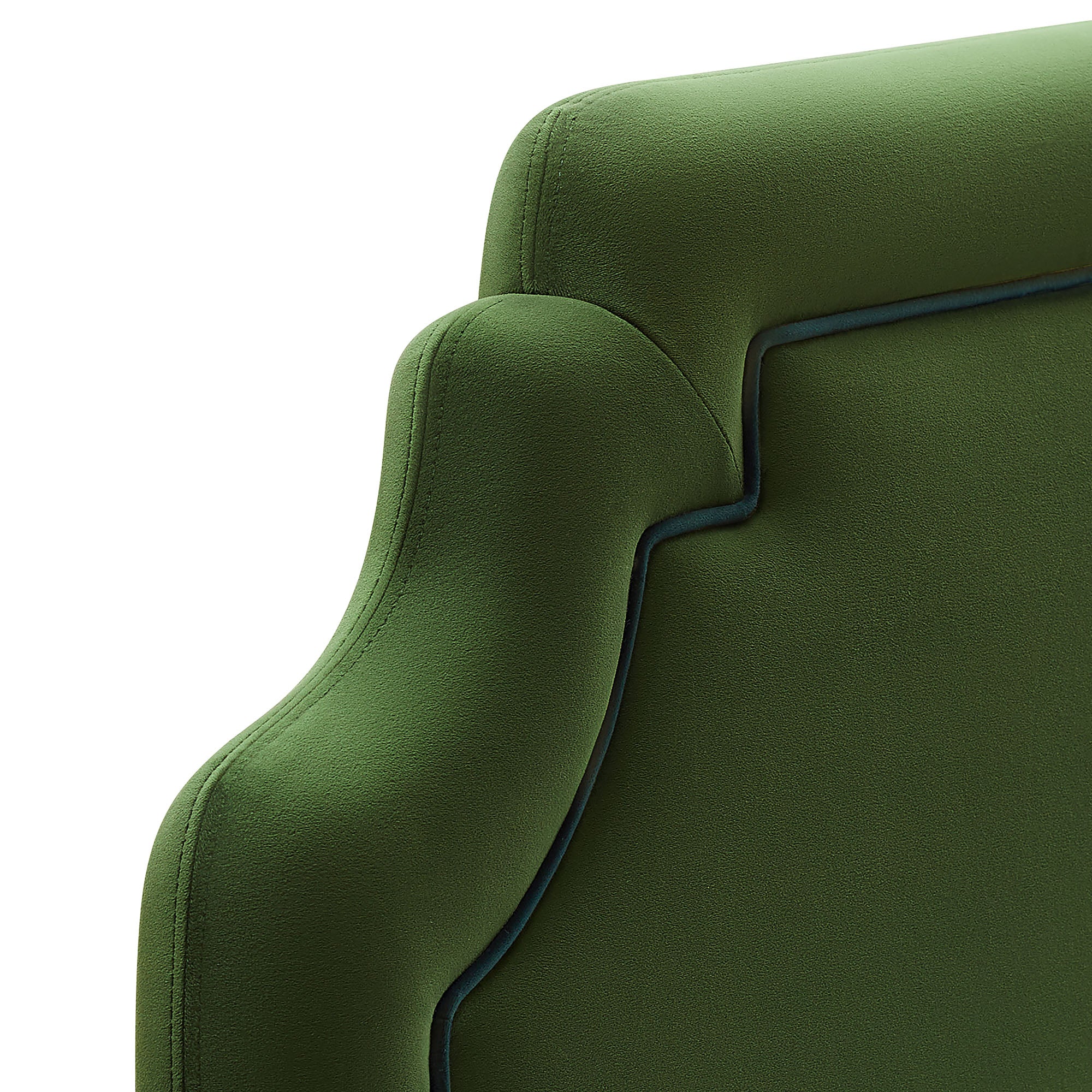 Modway MOD-7332 Magnolia Stain-Resistant Performance Velvet King Size Headboard