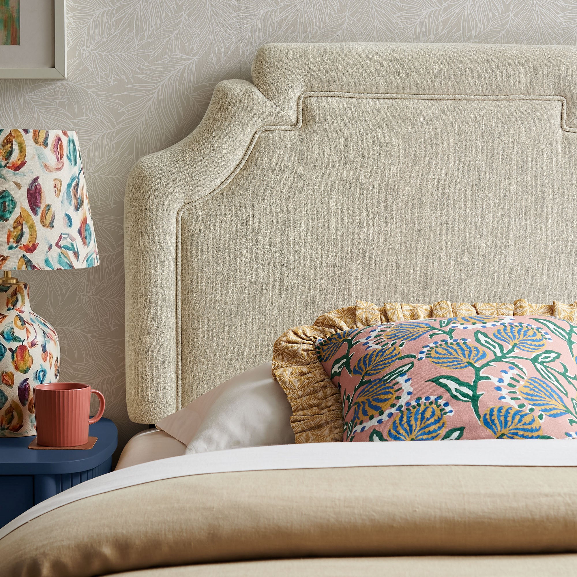 Modway MOD-7333 Magnolia Upholstered Fabric Twin Size Headboard