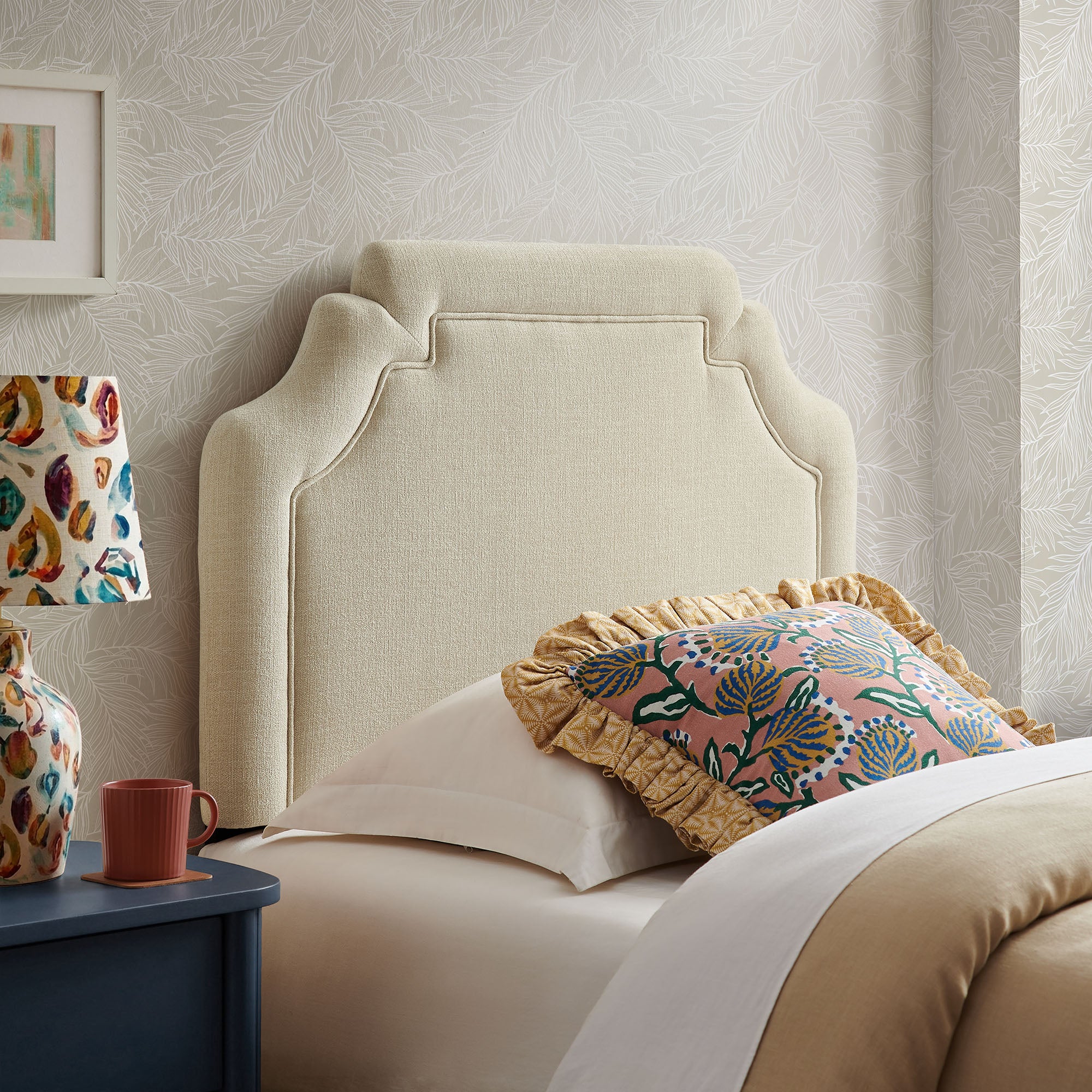 Modway MOD-7333 Magnolia Upholstered Fabric Twin Size Headboard