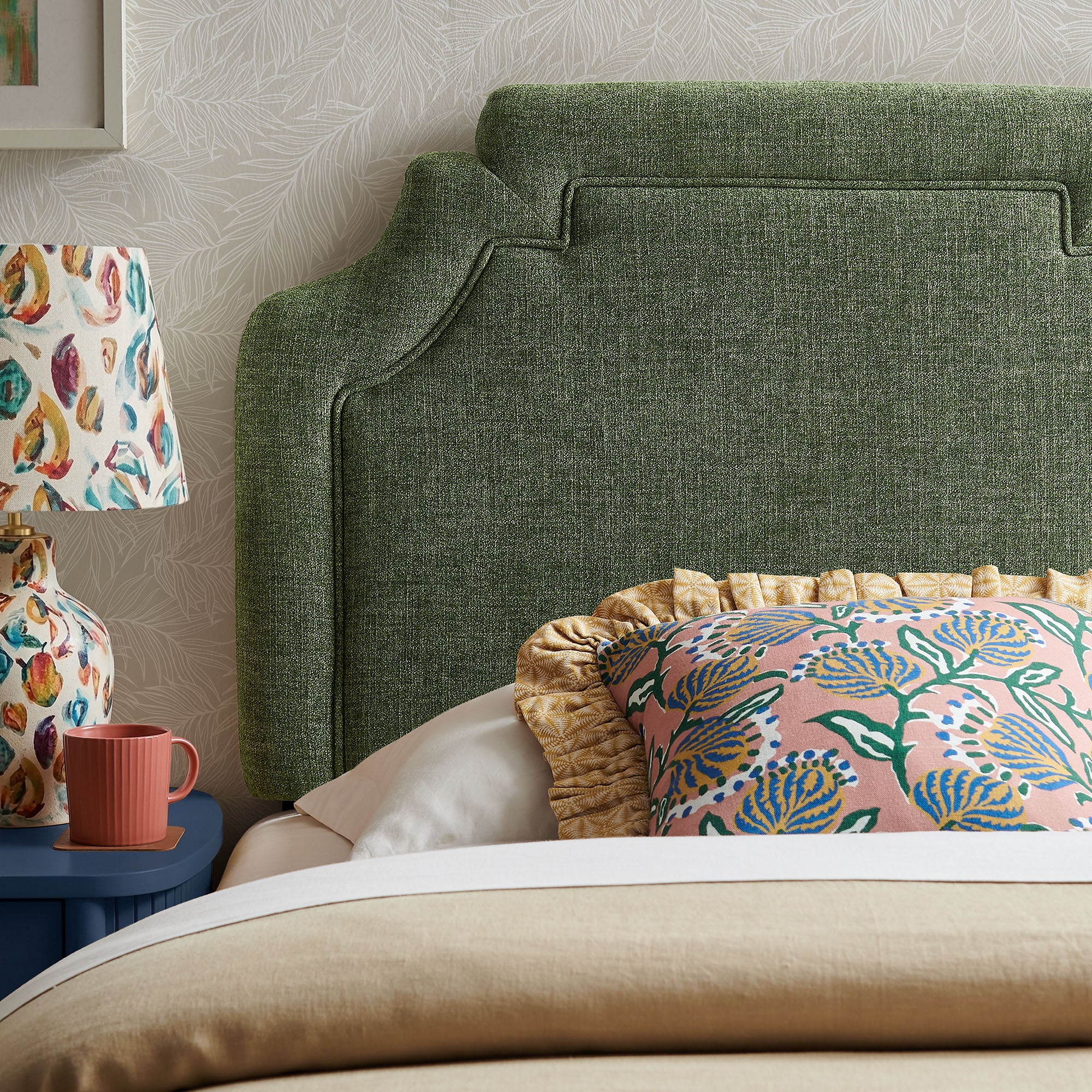 Modway MOD-7333 Magnolia Upholstered Fabric Twin Size Headboard