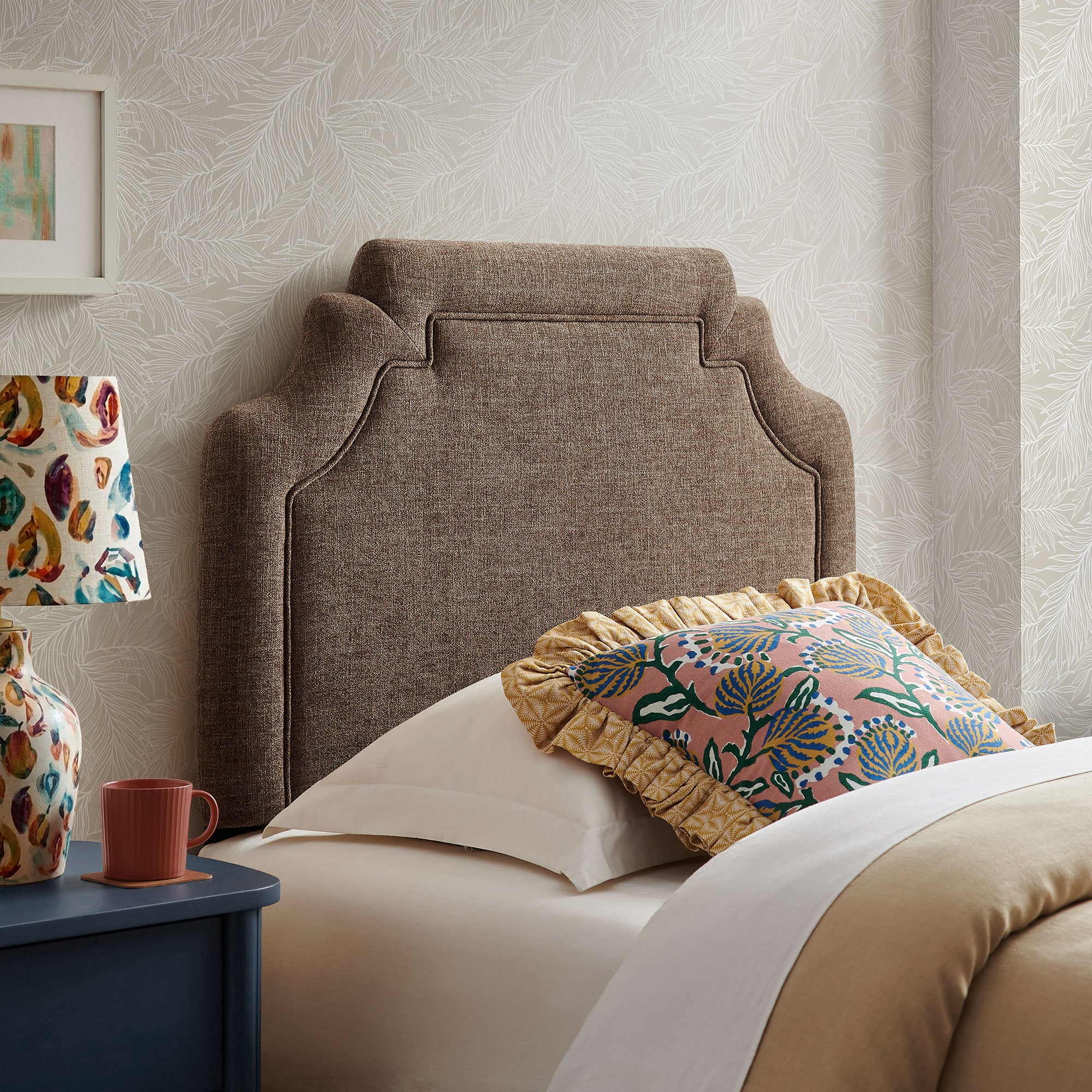 Modway MOD-7333 Magnolia Upholstered Fabric Twin Size Headboard