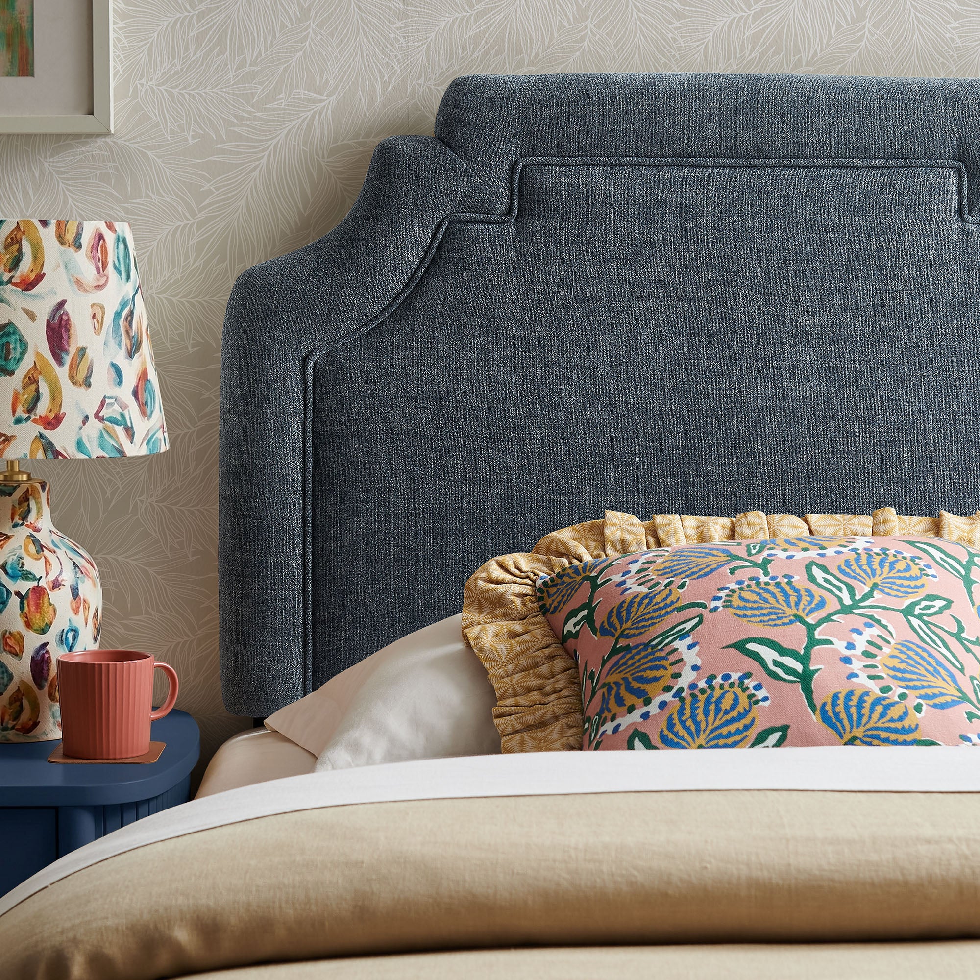Modway MOD-7333 Magnolia Upholstered Fabric Twin Size Headboard