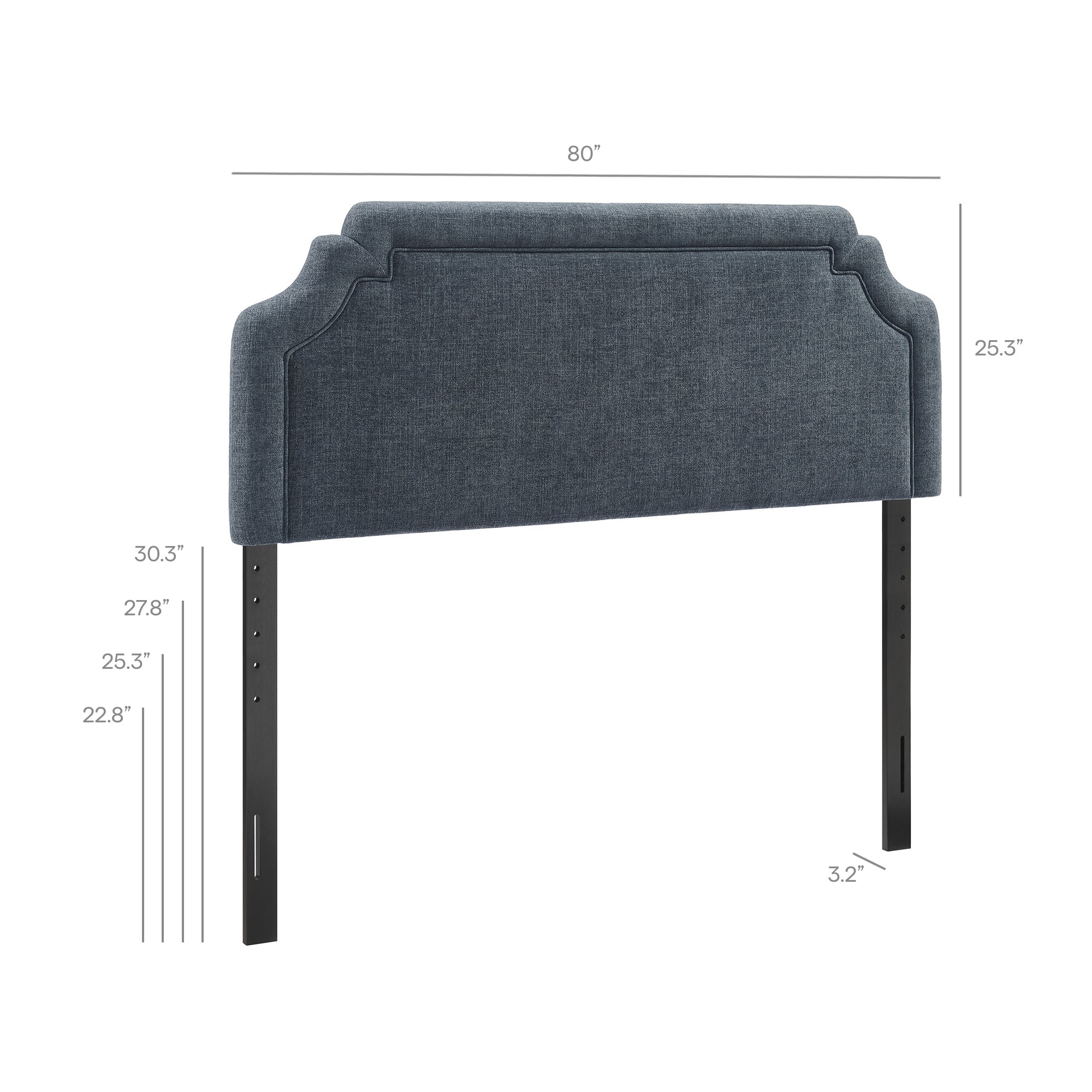 Modway MOD-7336 Magnolia Upholstered Fabric King Size Headboard
