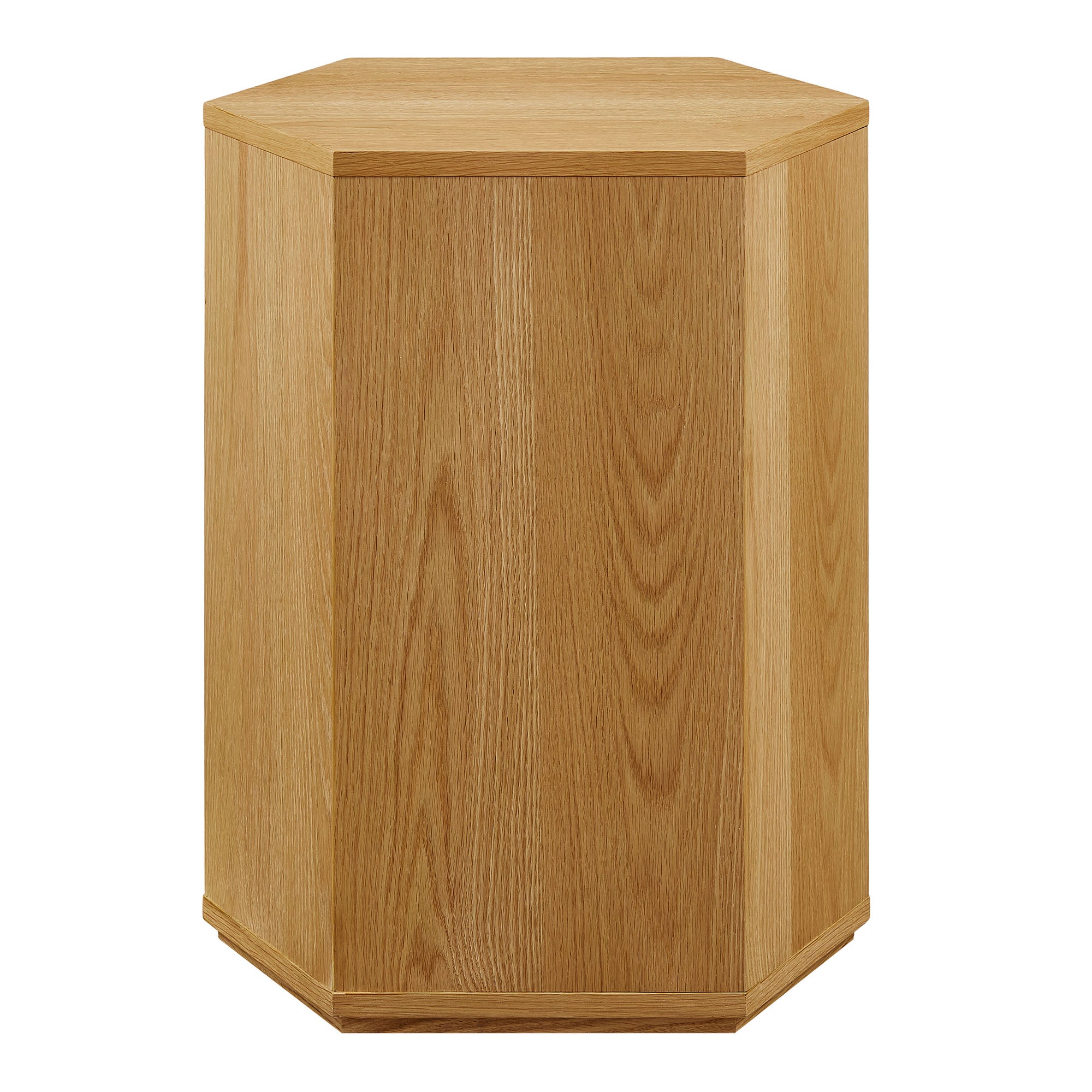 Modway Kade Faceted Wood Side Table MOD-7341