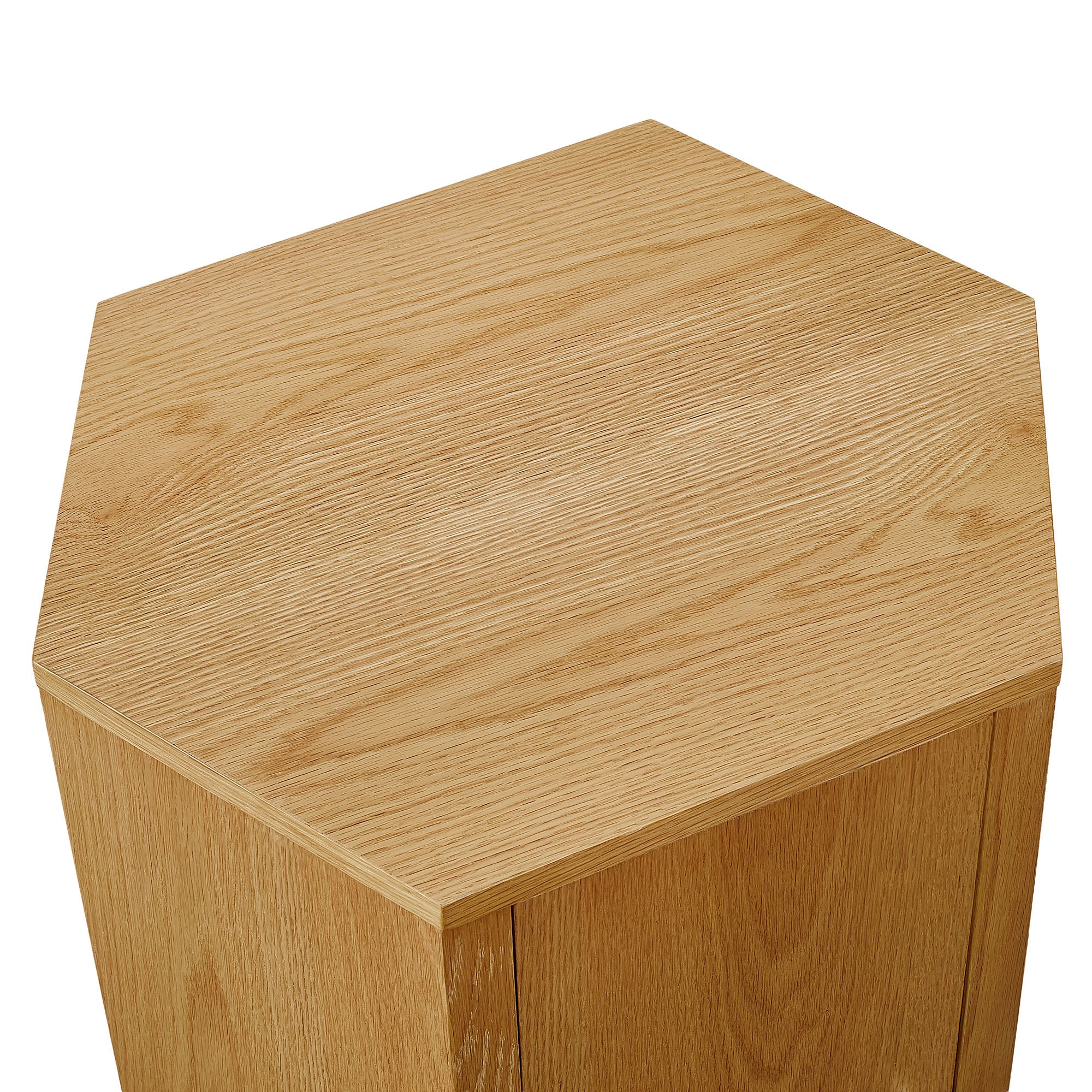 Modway Kade Faceted Wood Side Table MOD-7341