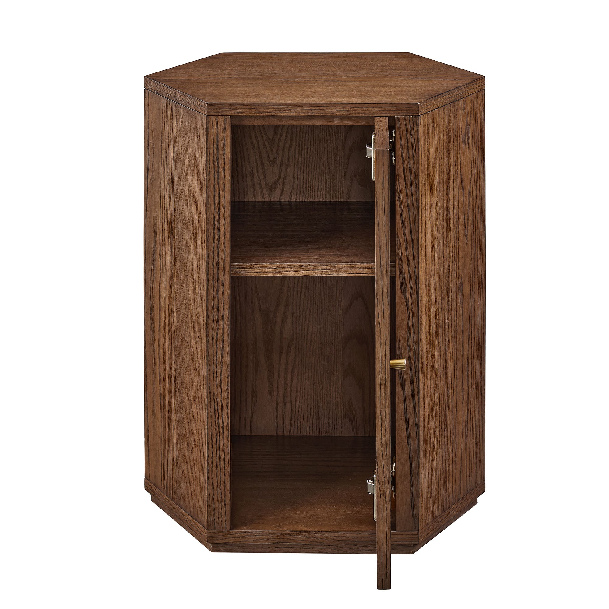 Modway Kade Faceted Wood Side Table MOD-7341