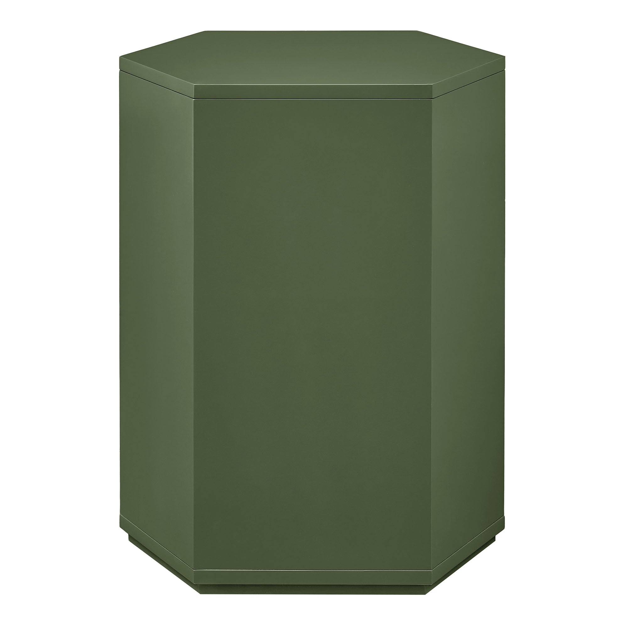 Modway Kade Faceted Semi-Gloss Side Table MOD-7342