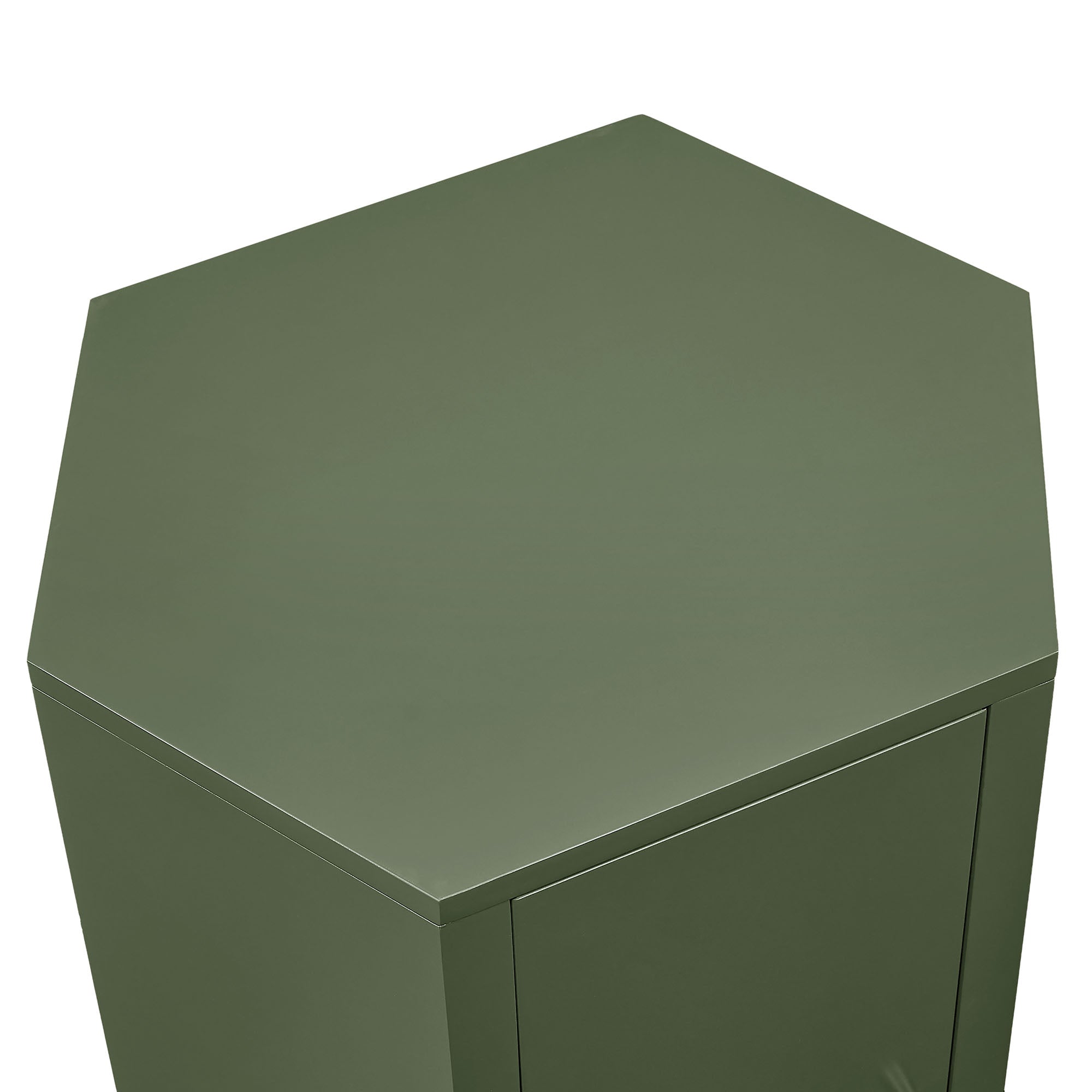 Modway Kade Faceted Semi-Gloss Side Table MOD-7342