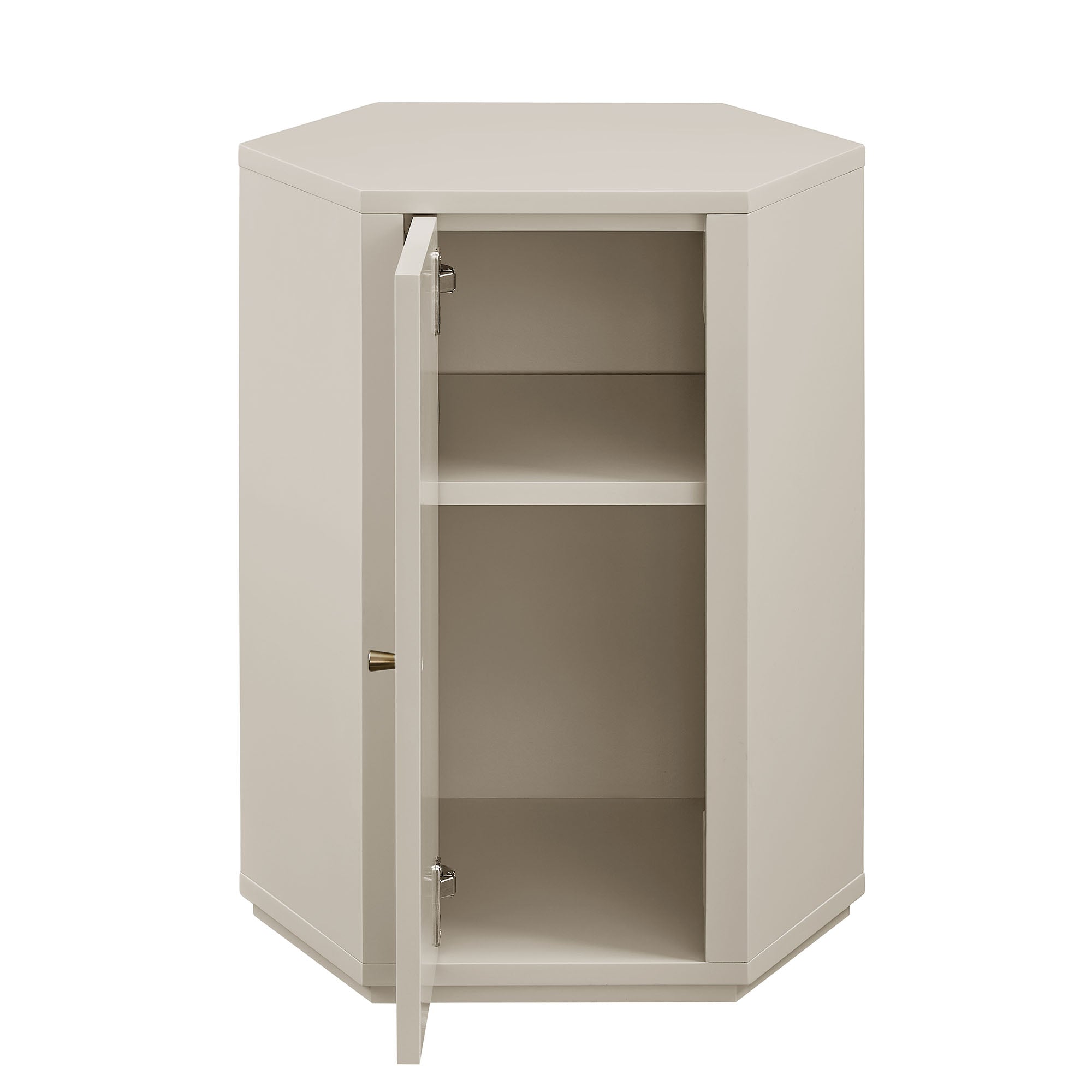 Modway Kade Faceted Semi-Gloss Side Table MOD-7342