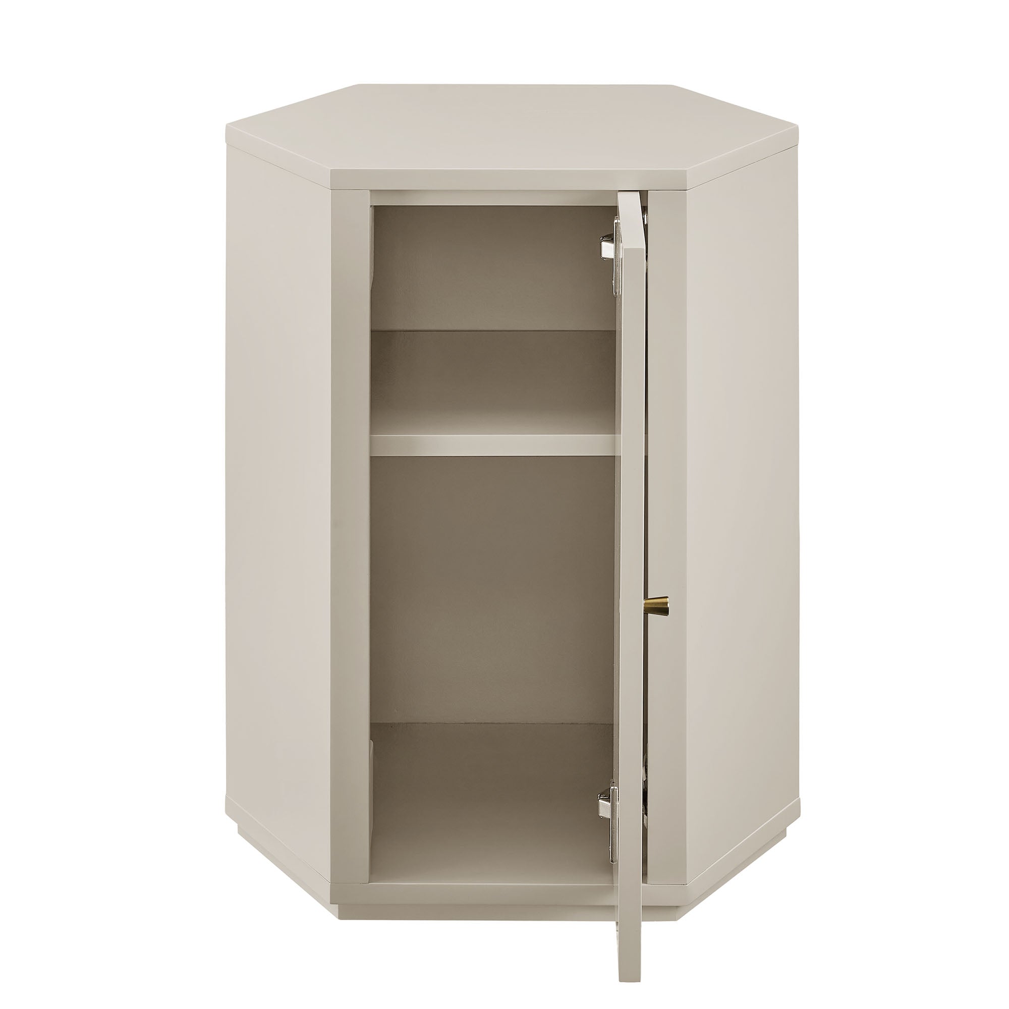 Modway Kade Faceted Semi-Gloss Side Table MOD-7342