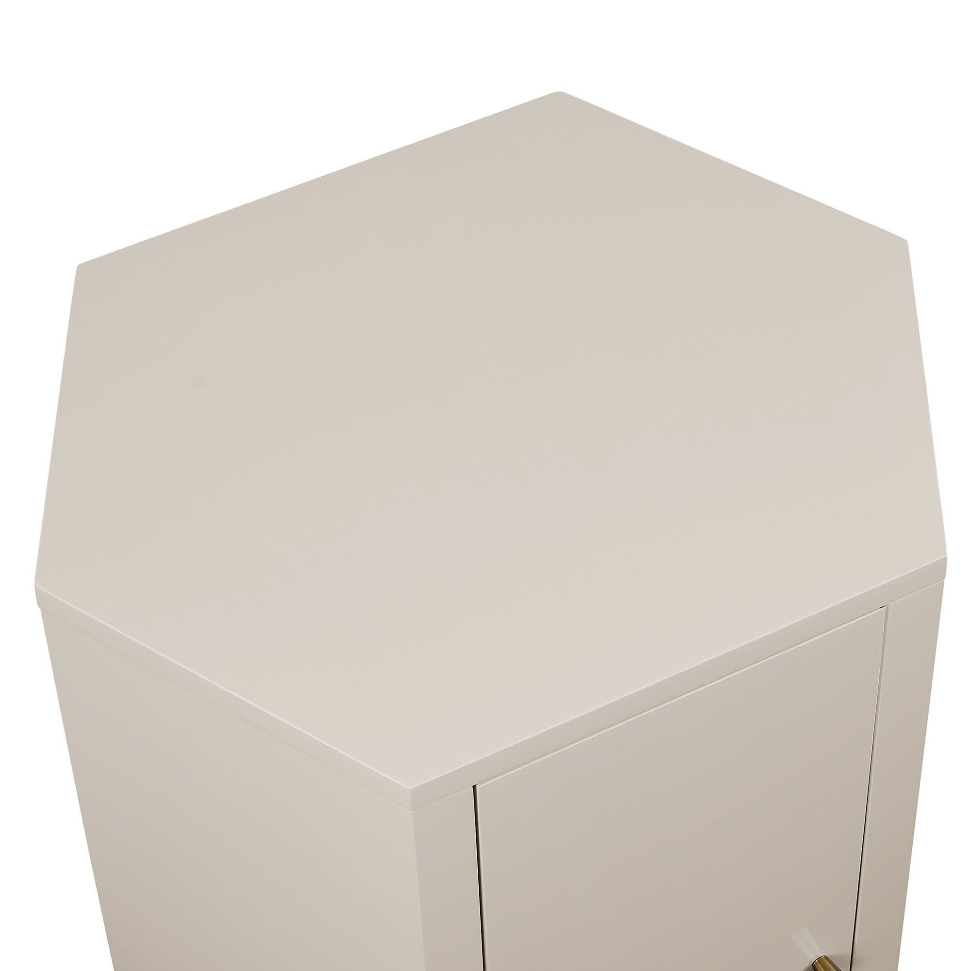 Modway Kade Faceted Semi-Gloss Side Table MOD-7342