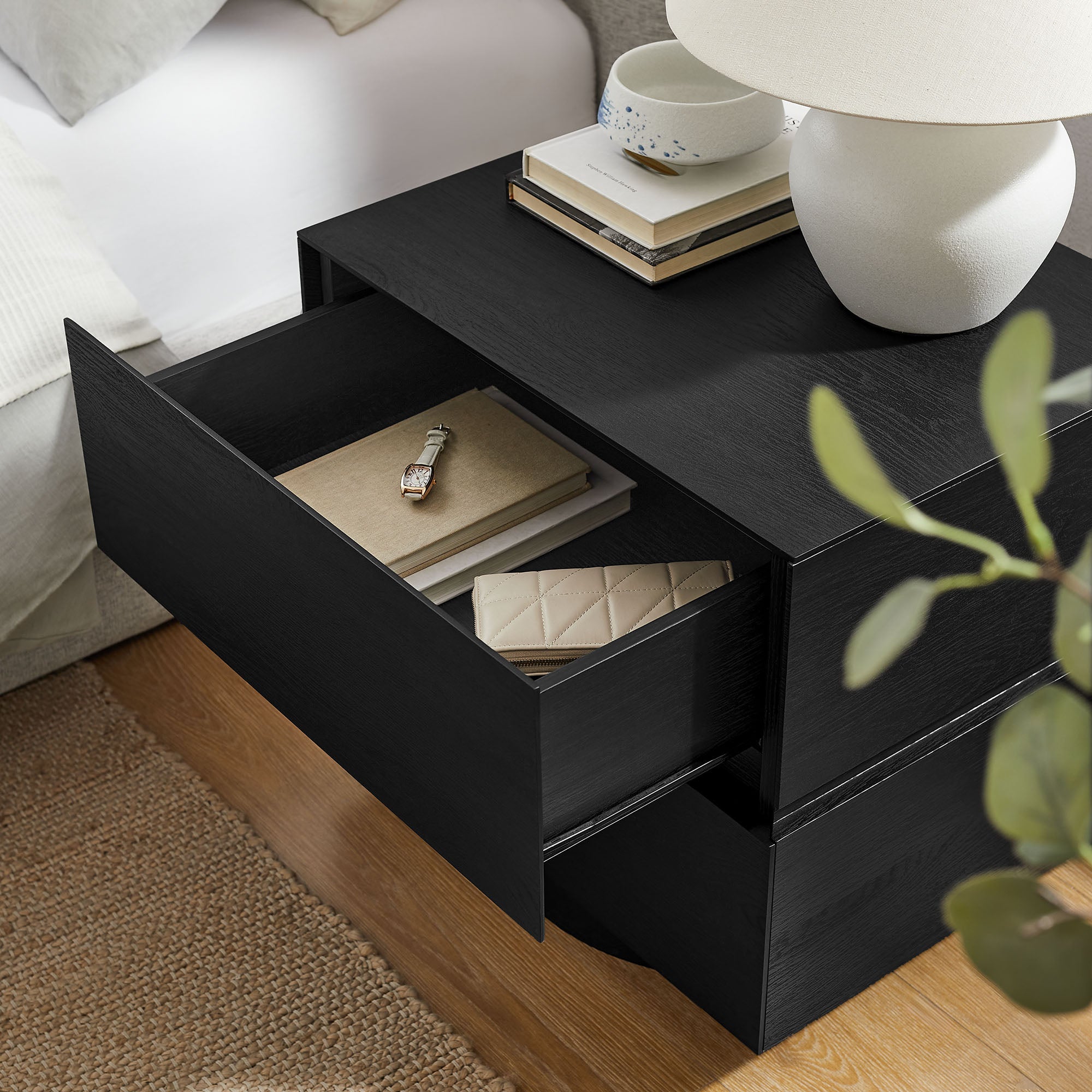 Modway Koval Floating Pedestal 2-Drawer Nightstand MOD-7804