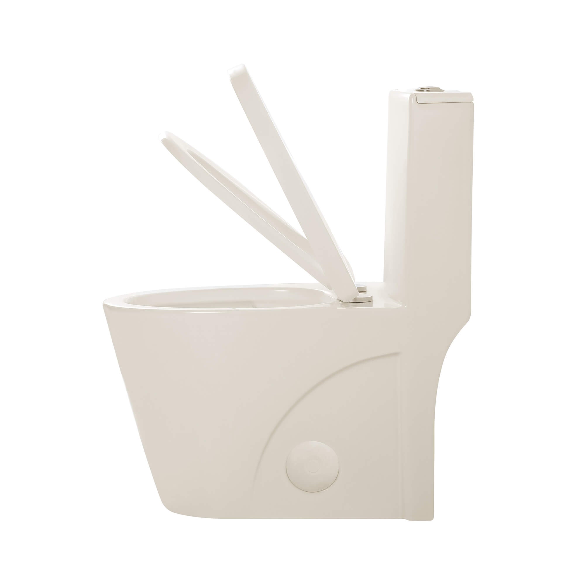 Fine Fixtures MOTB7 Ultraluxe One‑Piece Elongated Toilet – Dual Flush, 12" Rough‑In