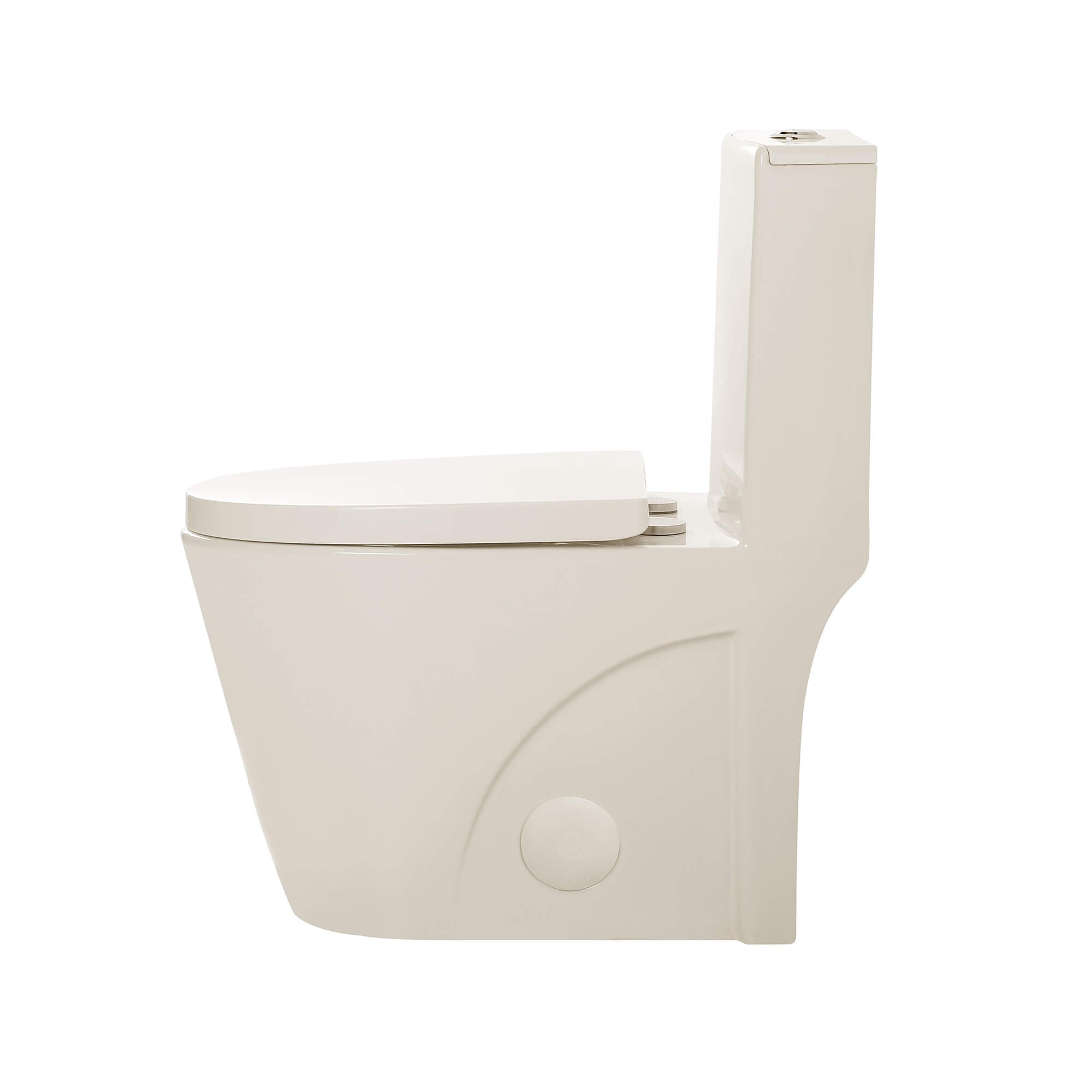 Fine Fixtures MOTB7 Ultraluxe One‑Piece Elongated Toilet – Dual Flush, 12" Rough‑In