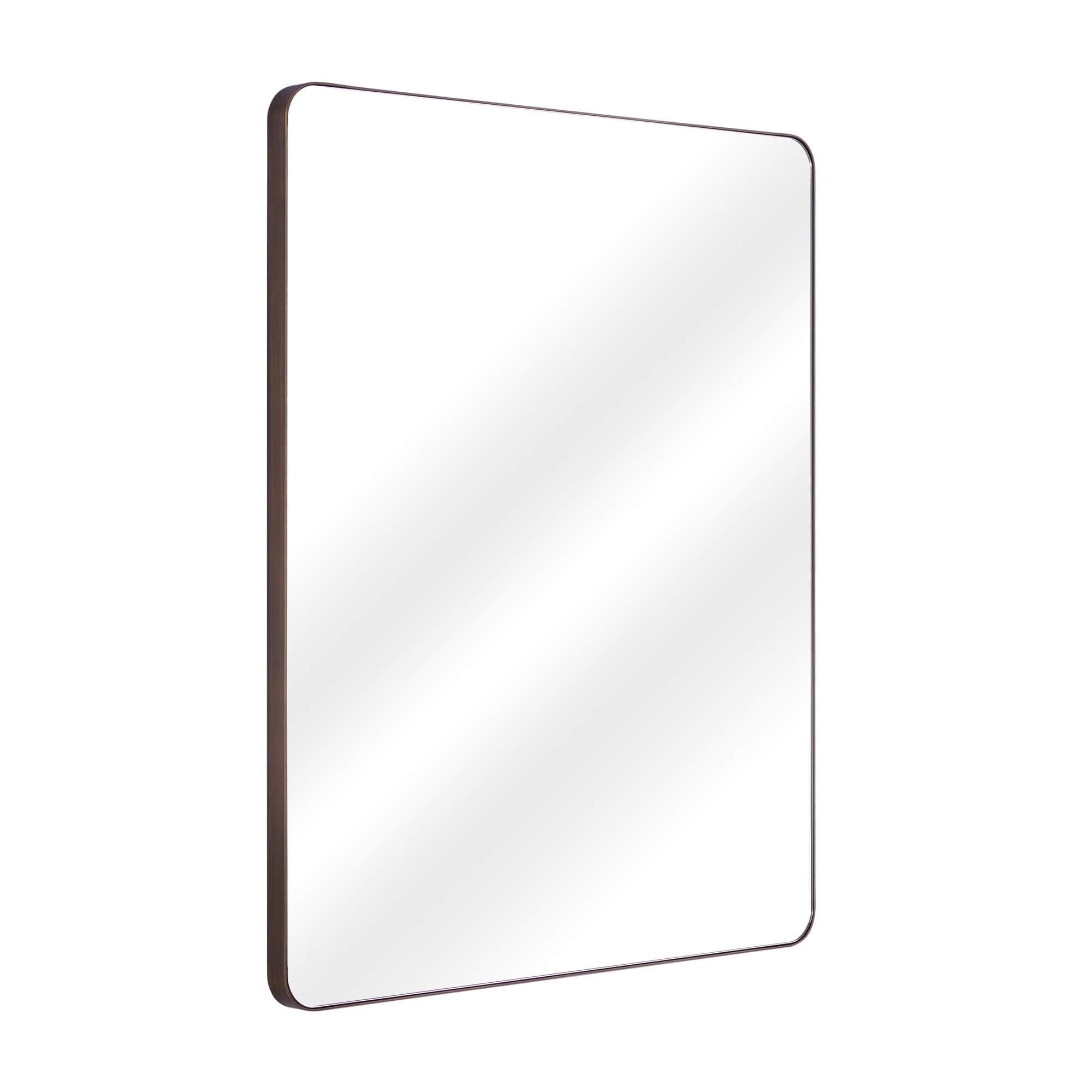 Fine Fixtures Rectangular Round Edge Classic Mirror
